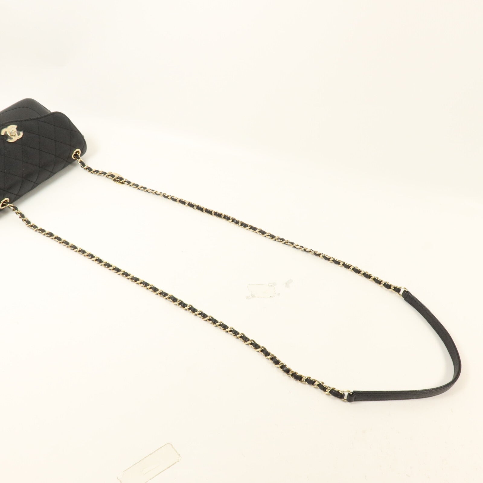 CHANEL 牛皮皮革Chain Shoulder鏈帶肩背袋