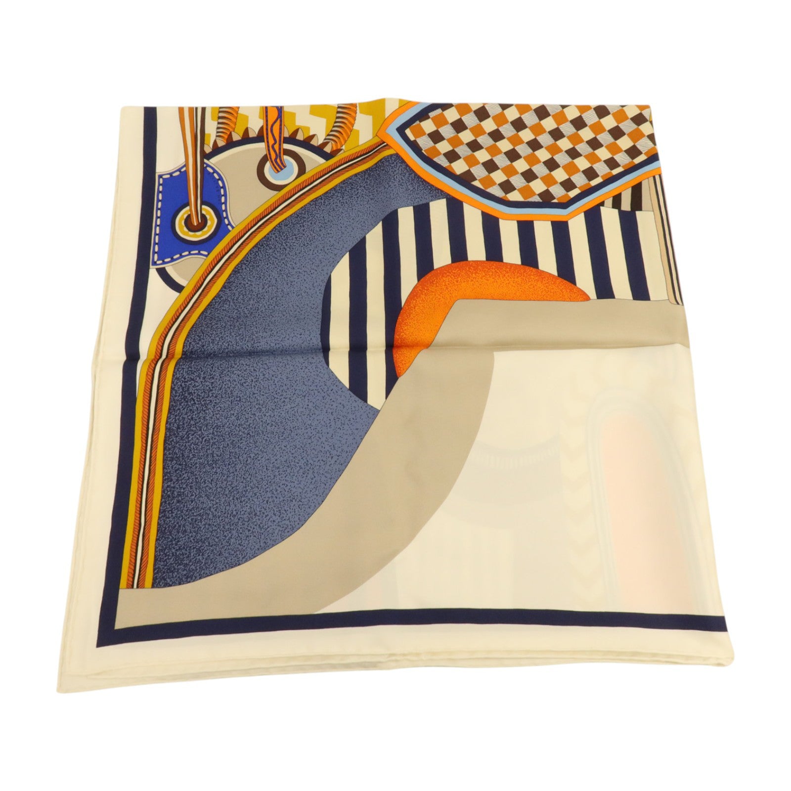 HERMES 絲質Scarf 90x90cm絲巾