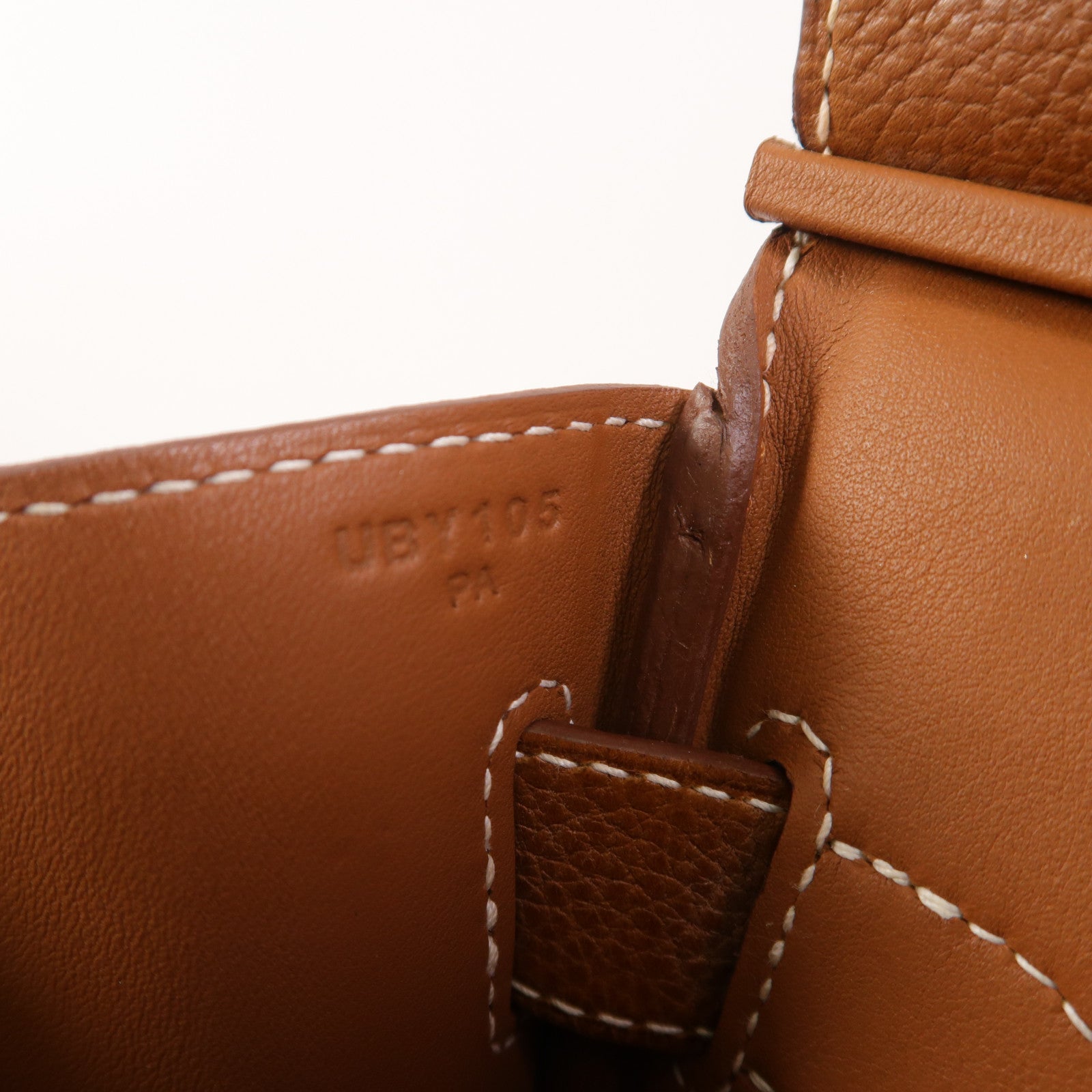 HERMES Barenia皮革Hac A Dos PM銀扣背包Fauve