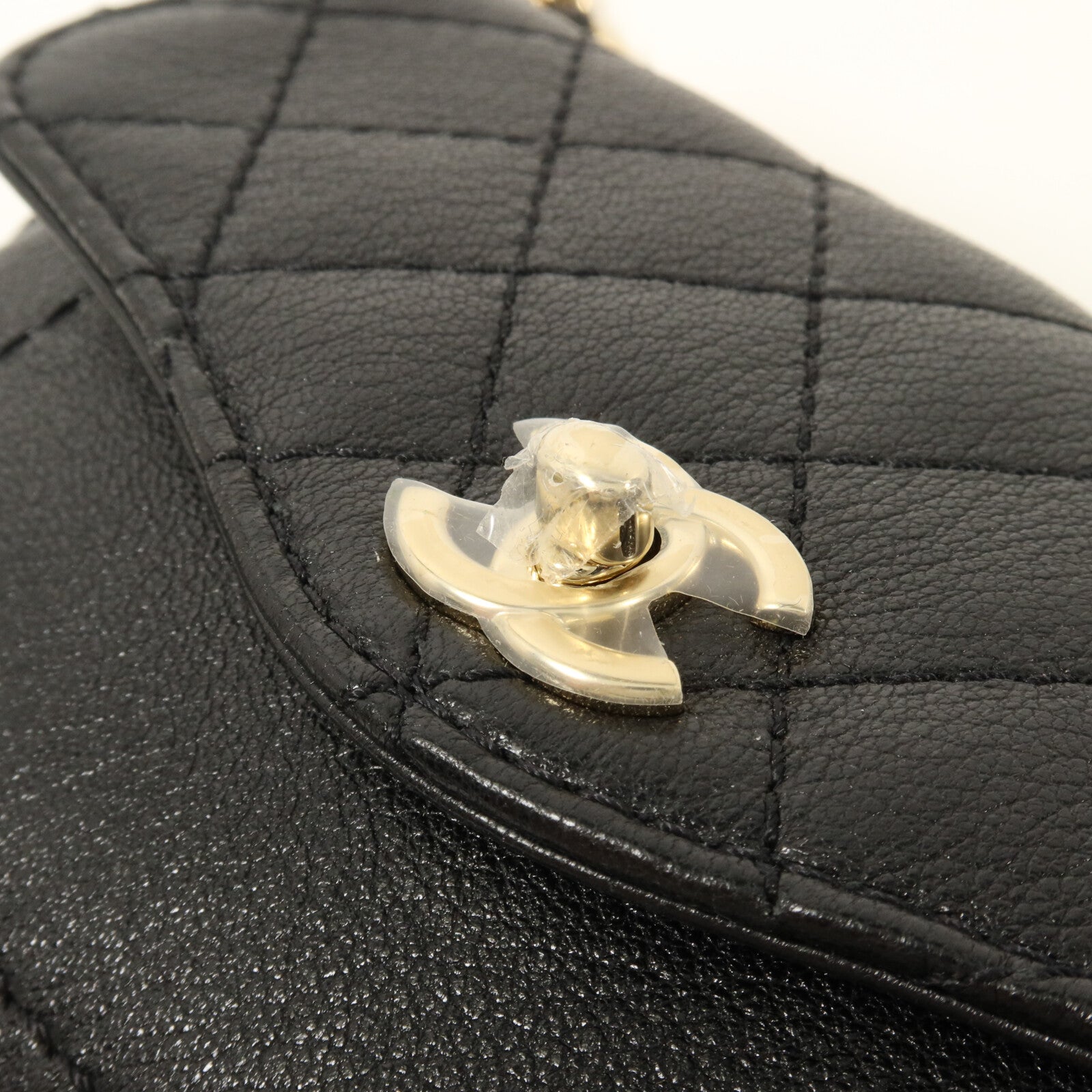 CHANEL 牛皮皮革Chain Shoulder鏈帶肩背袋