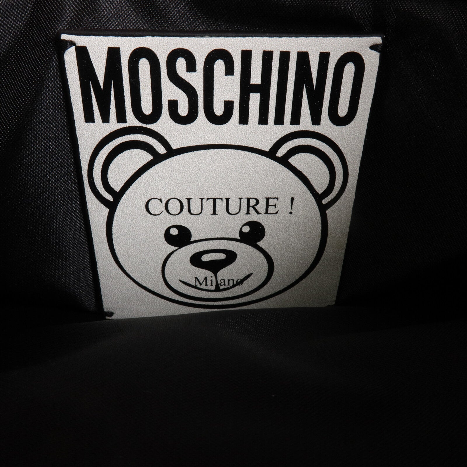 MOSCHINO 尼龍Bear Pouch手拿包