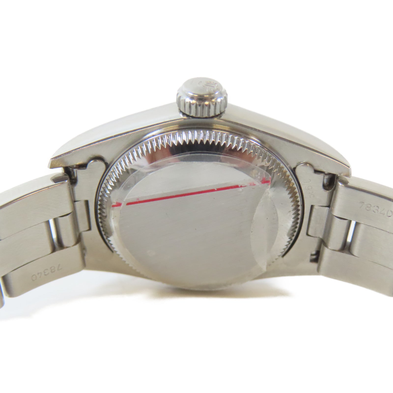 ROLEX Oyster Perpetual不鏽鋼手錶自動機芯黑色#17.5cm