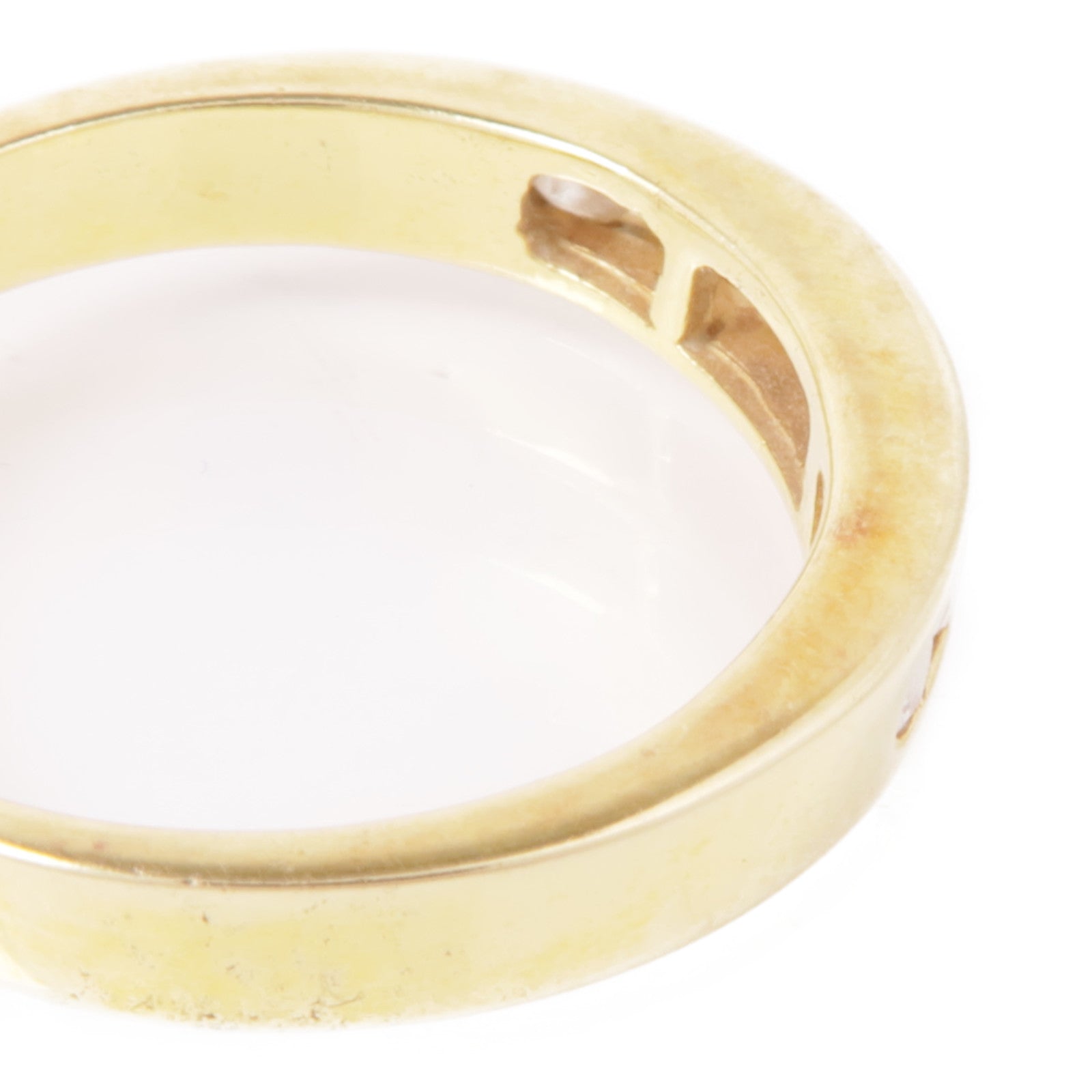 JEWELRY 【激減優惠】18K黃金Diamond Ring鑽石戒指US#5.75