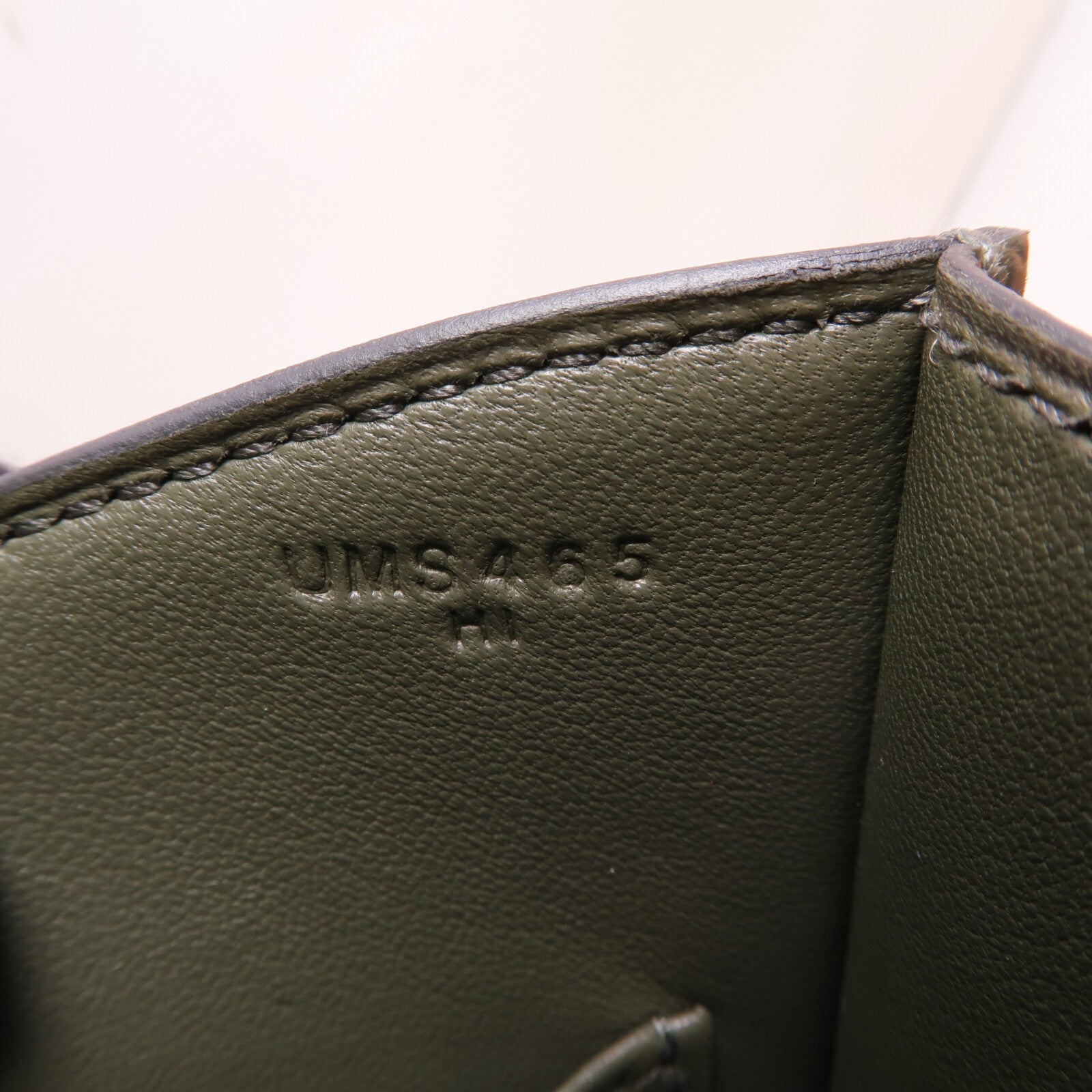 HERMES Epsom皮革Constance 24金扣肩背袋Vert De Gris