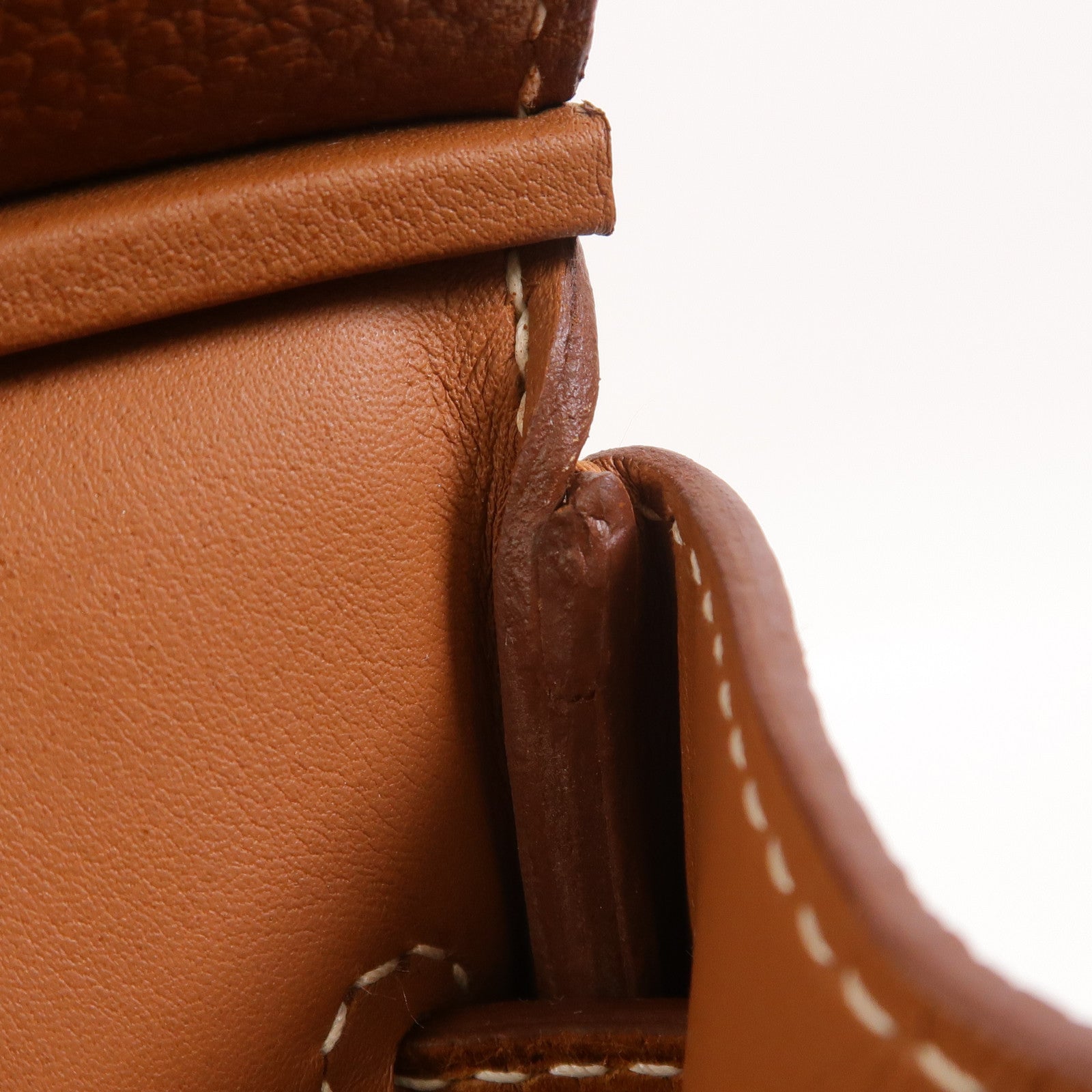 HERMES Barenia皮革Hac A Dos PM銀扣背包Fauve