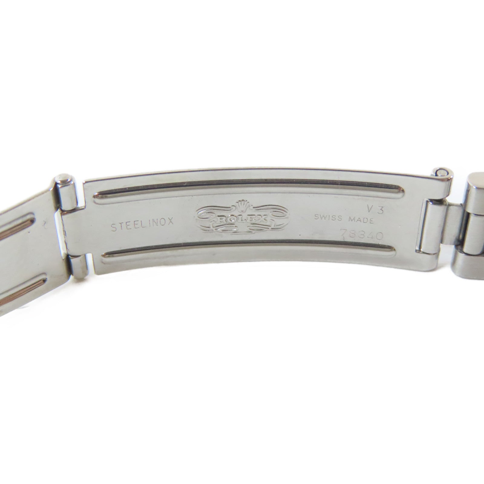ROLEX Oyster Perpetual不鏽鋼手錶自動機芯黑色#17.5cm