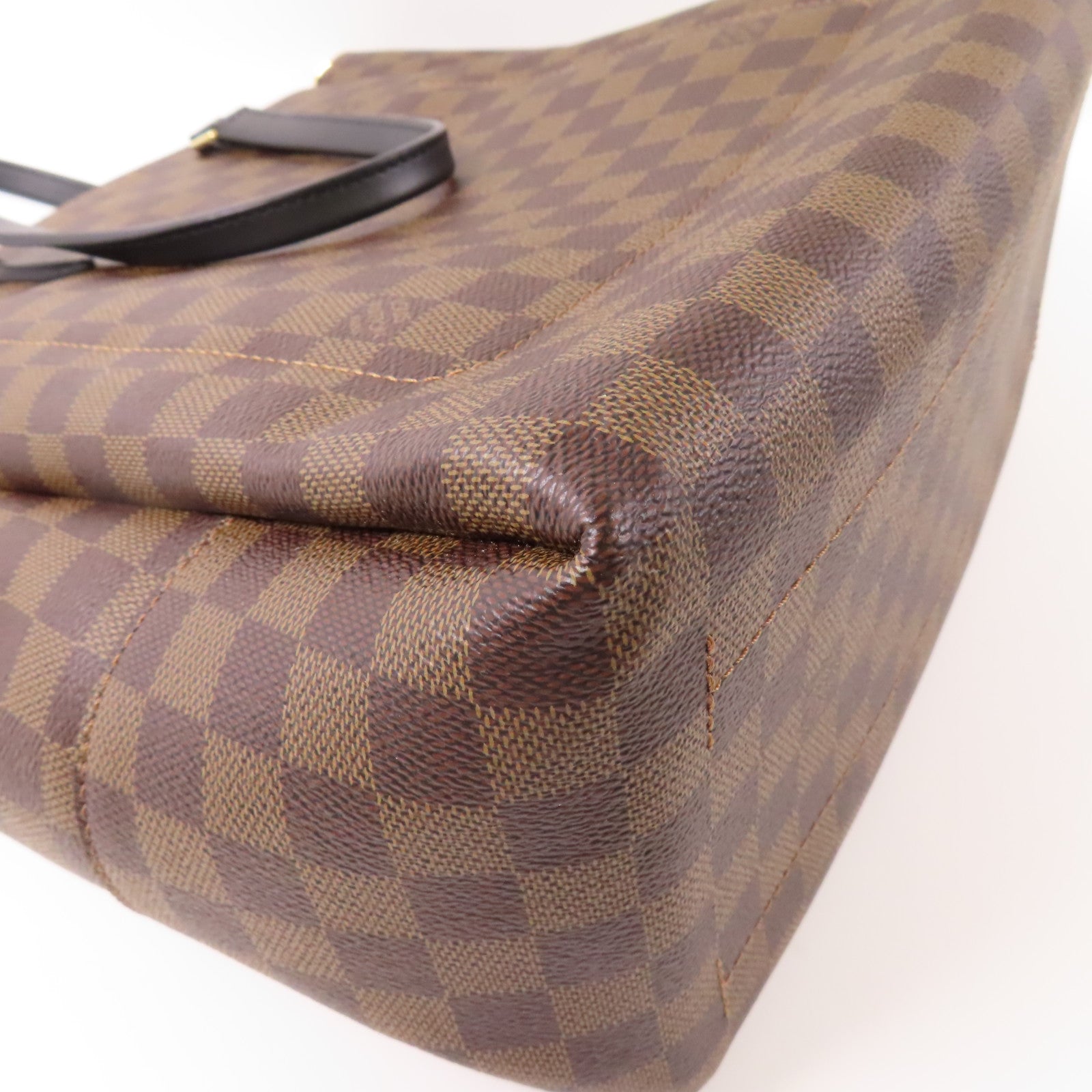 LOUIS VUITTON 【激減優惠】Damier Belmont金扣手挽肩背兩用袋