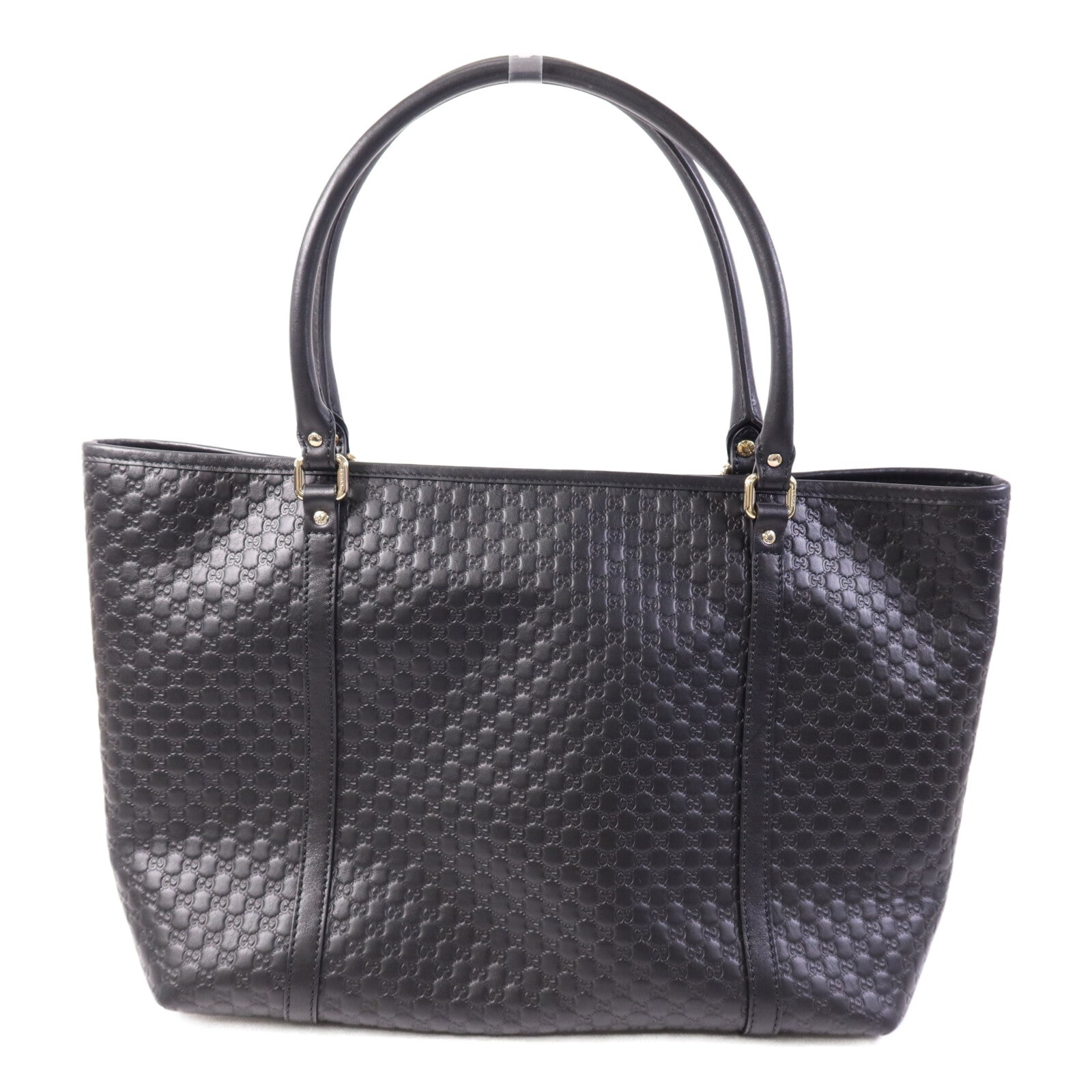 GUCCI 牛皮皮革Tote Bag金扣手挽袋