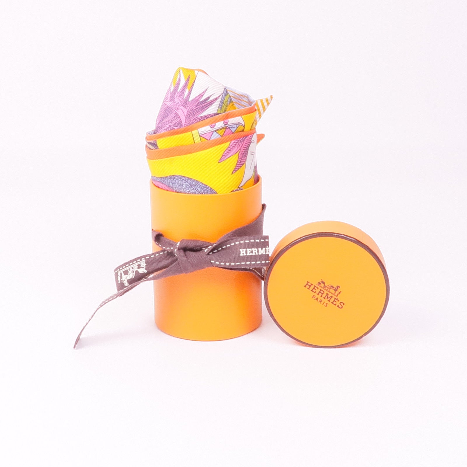 HERMES 絲質Twilly絲巾