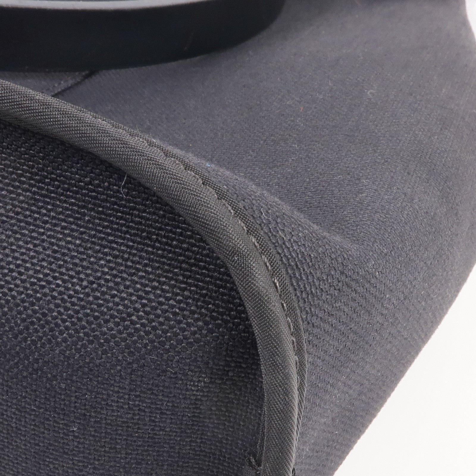 HERMES 帆布Cabag Pm銀扣手挽肩背兩用袋Noir