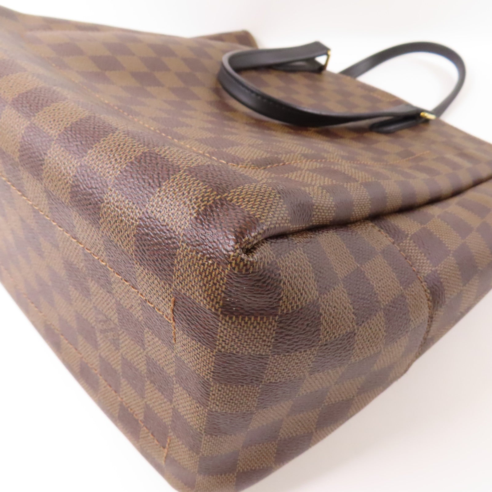 LOUIS VUITTON 【激減優惠】Damier Belmont金扣手挽肩背兩用袋