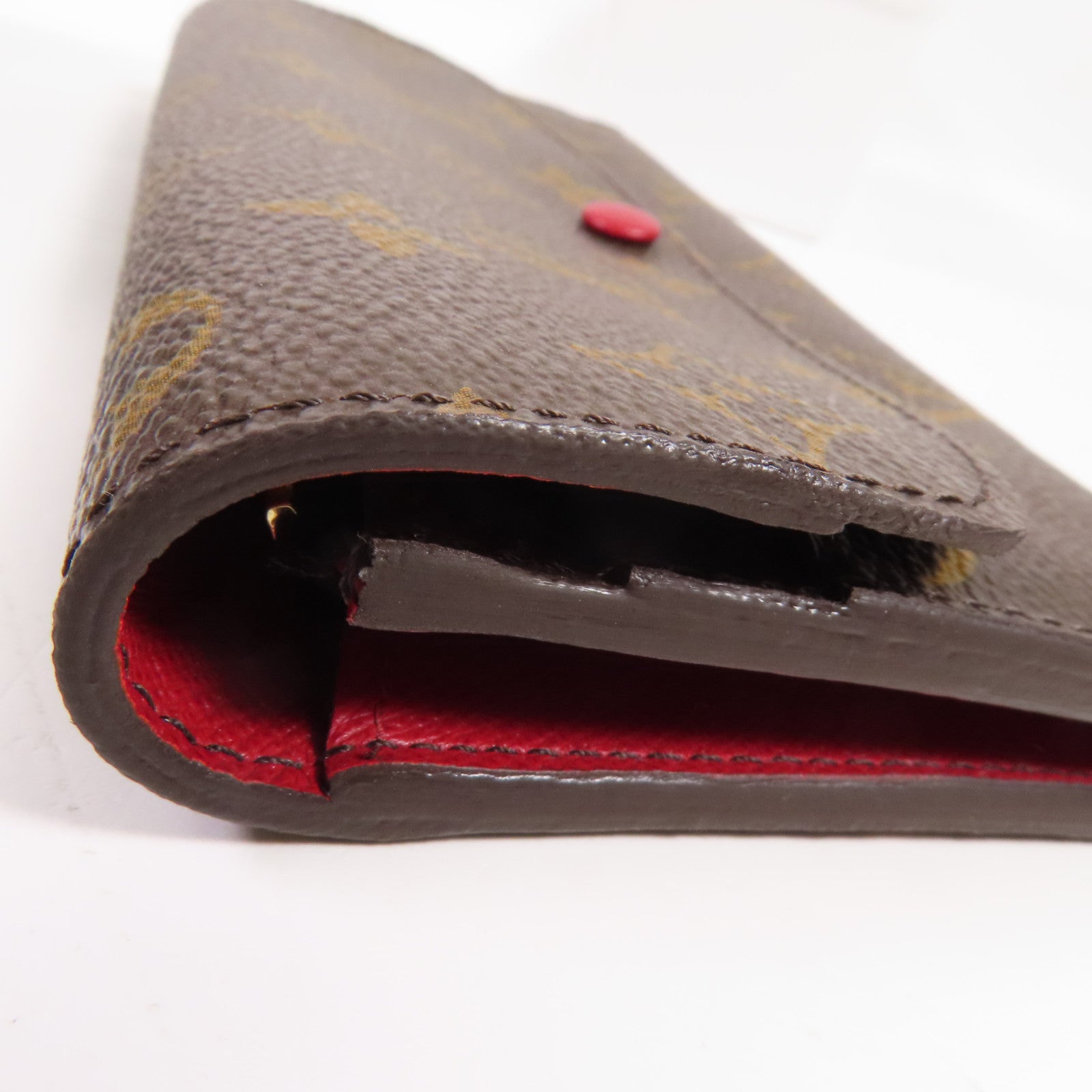 LOUIS VUITTON Monogram Emilie Long Wallet金扣長錢包