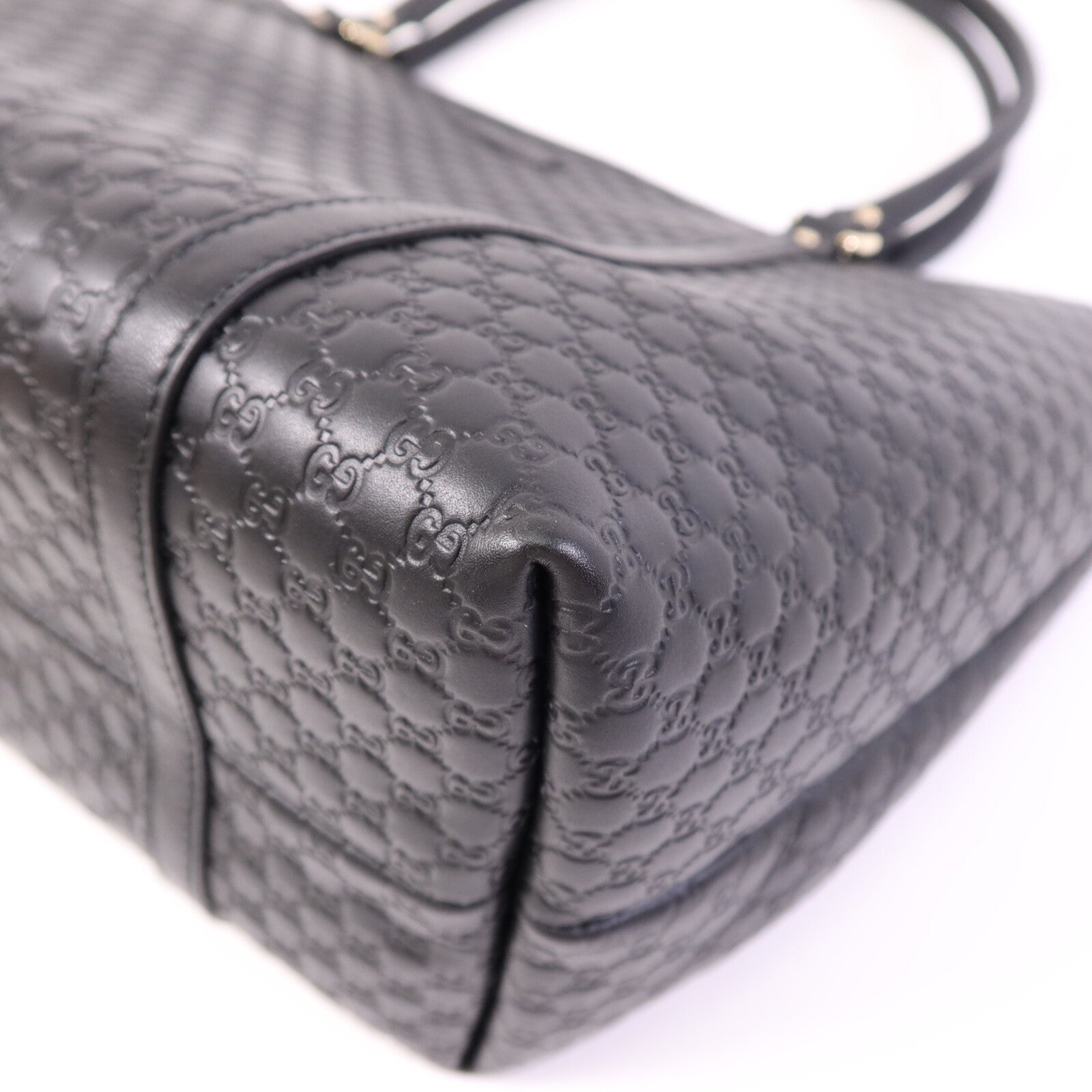 GUCCI 牛皮皮革Tote Bag金扣手挽袋