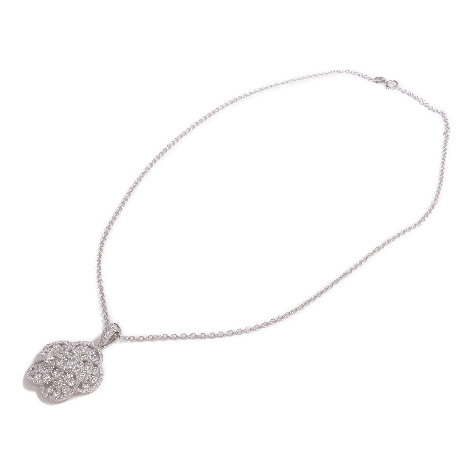 JEWELRY 18K白金Diamond Necklace鑽石項鍊