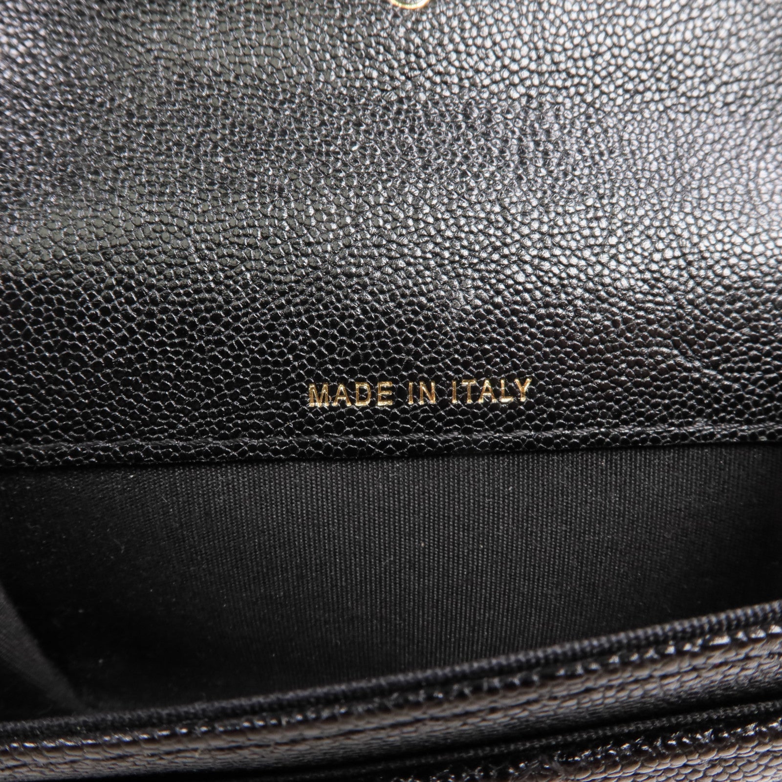 CHANEL 牛皮皮革Boy Card Case金扣卡片套