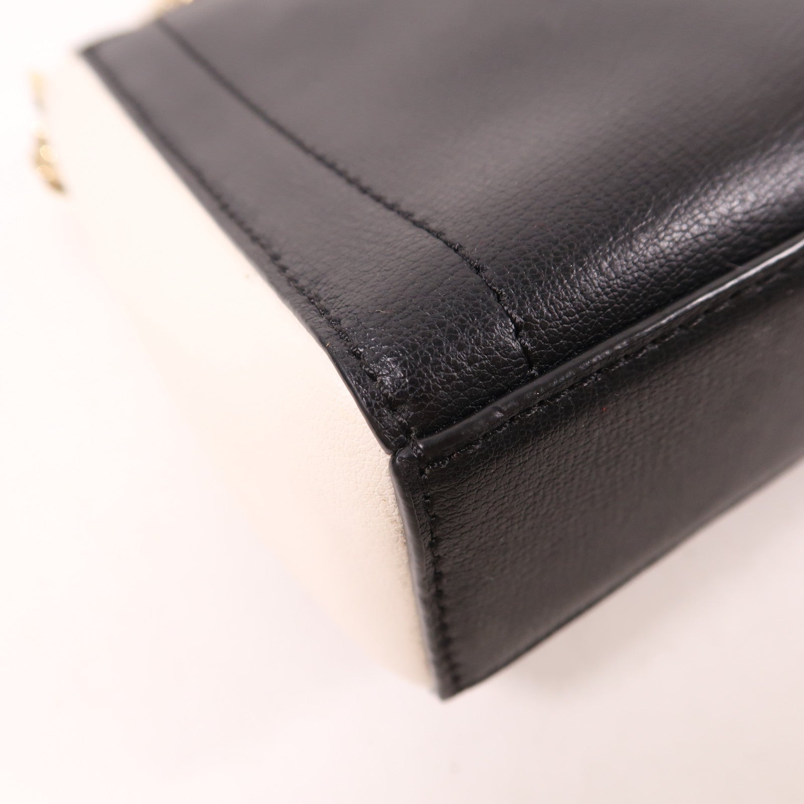 Michael Kors 牛皮皮革Chain Shoulder金扣鏈帶肩背袋