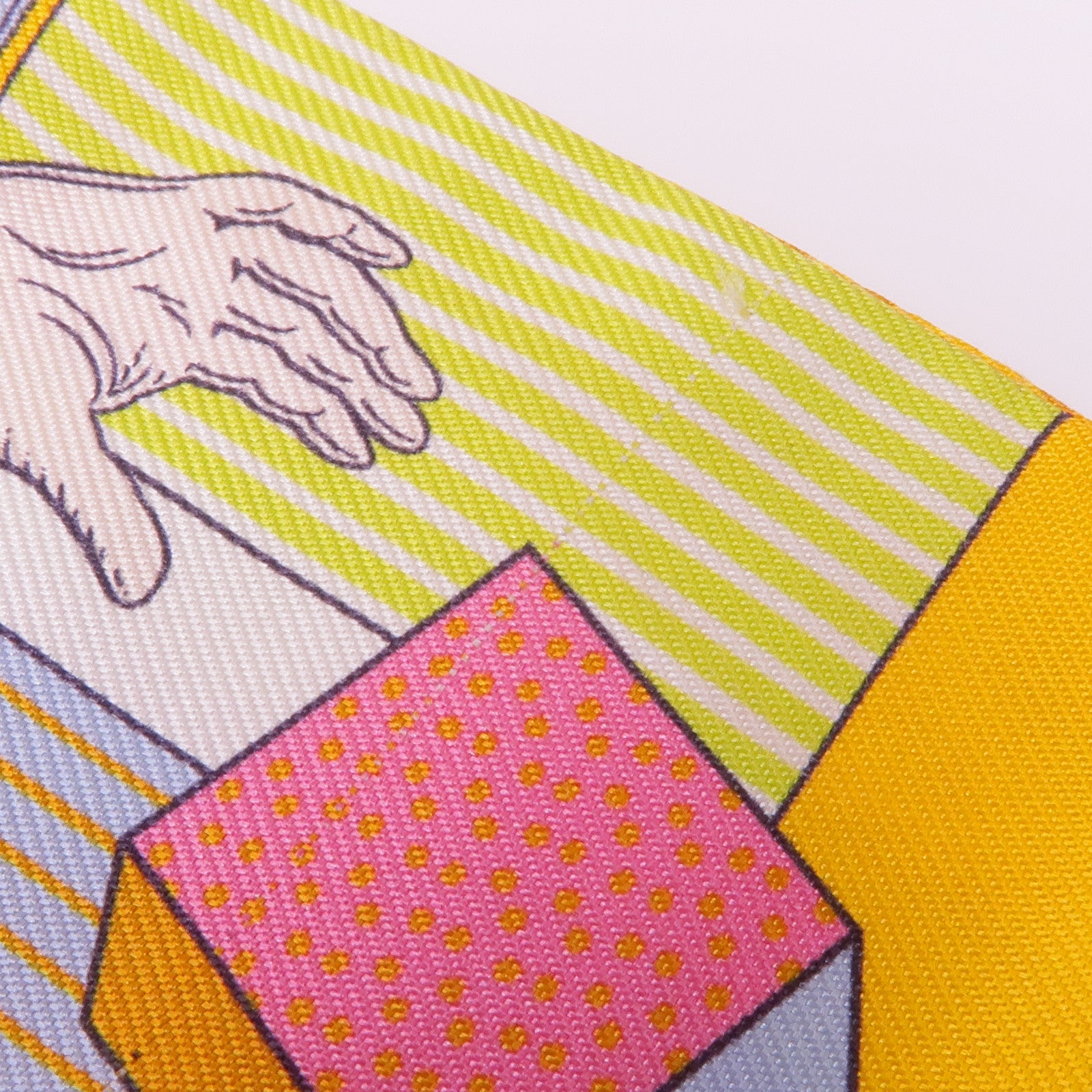 HERMES 絲質Twilly絲巾