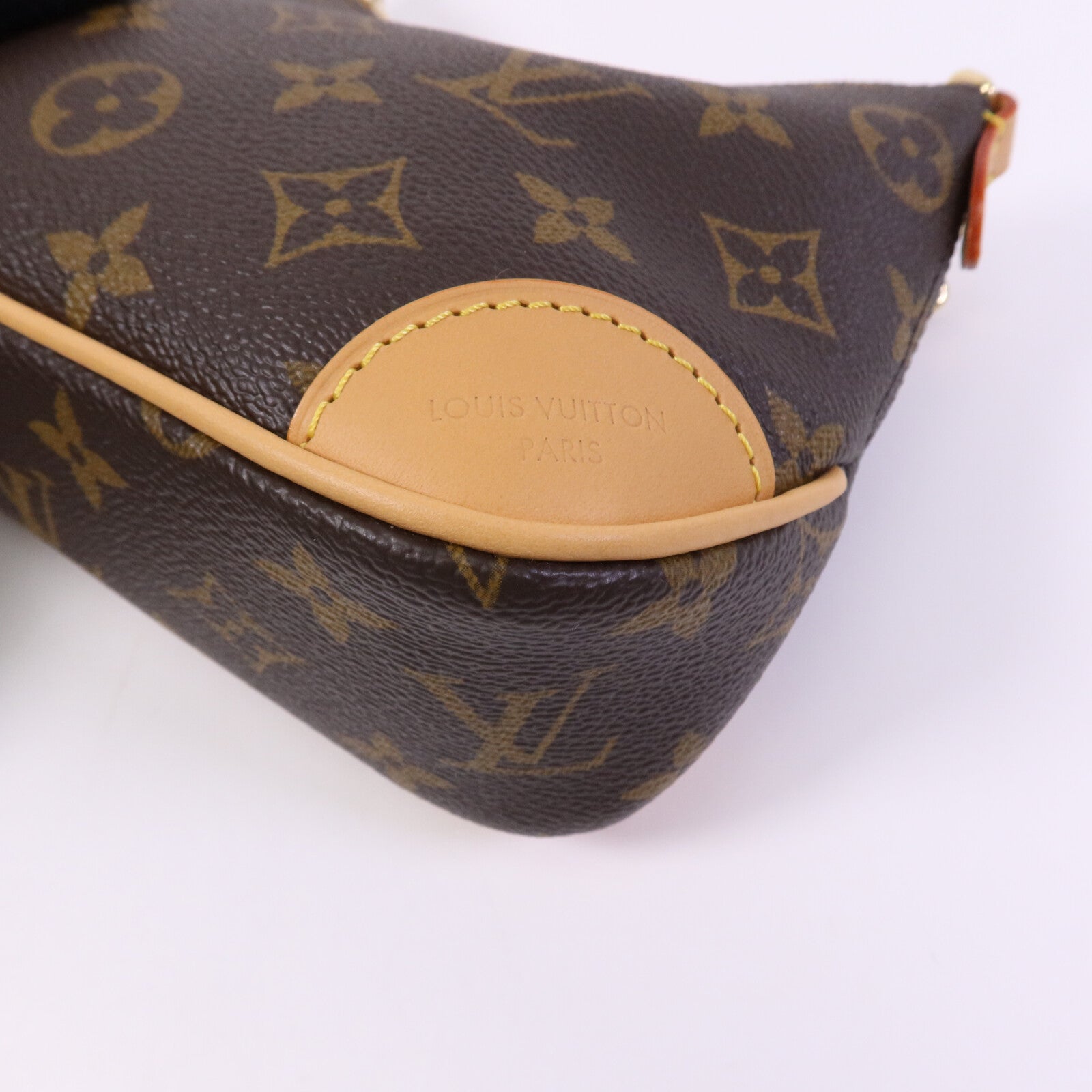 LOUIS VUITTON Monogram Nano Boulogne金扣鏈帶肩背袋