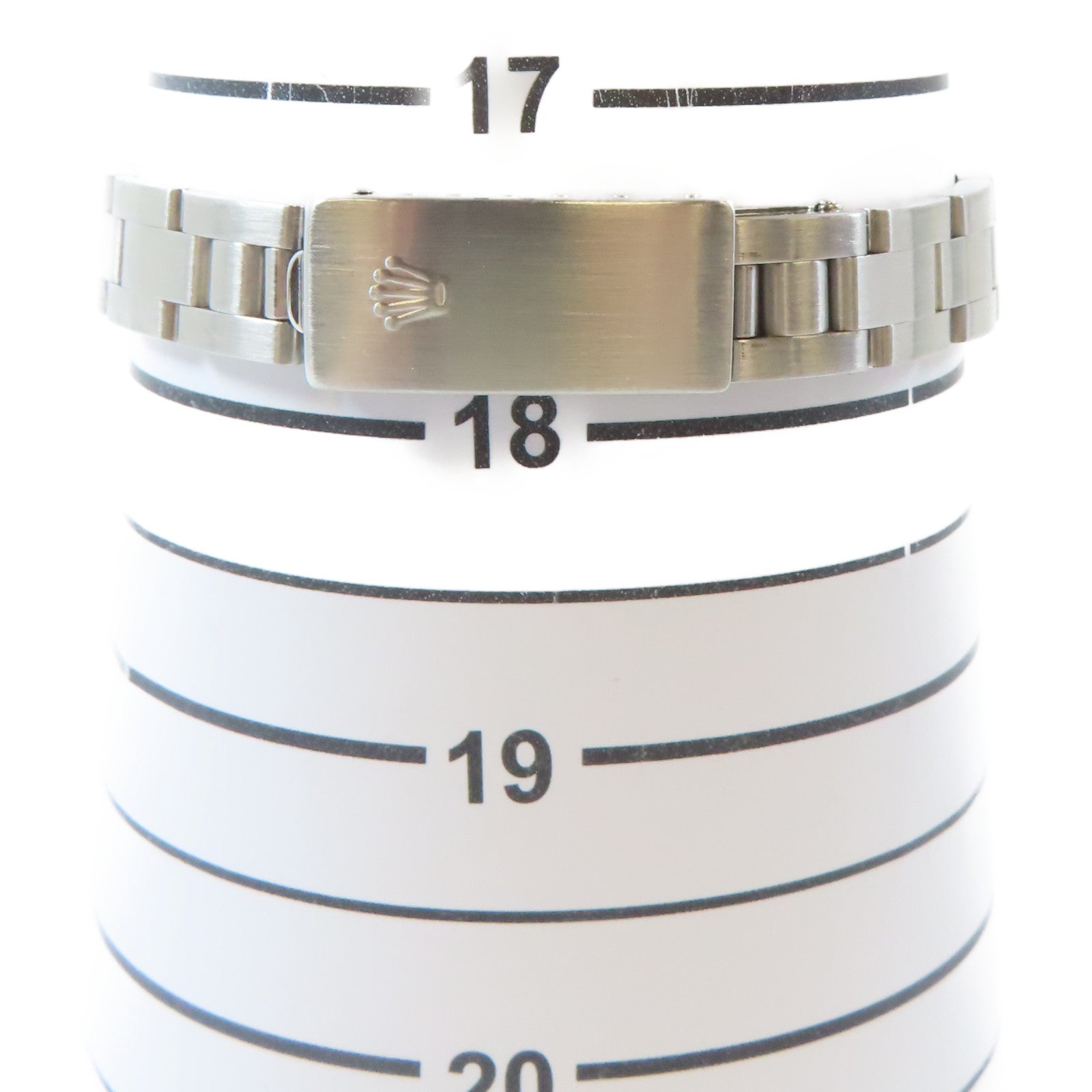 ROLEX Oyster Perpetual不鏽鋼手錶自動機芯黑色#17.5cm