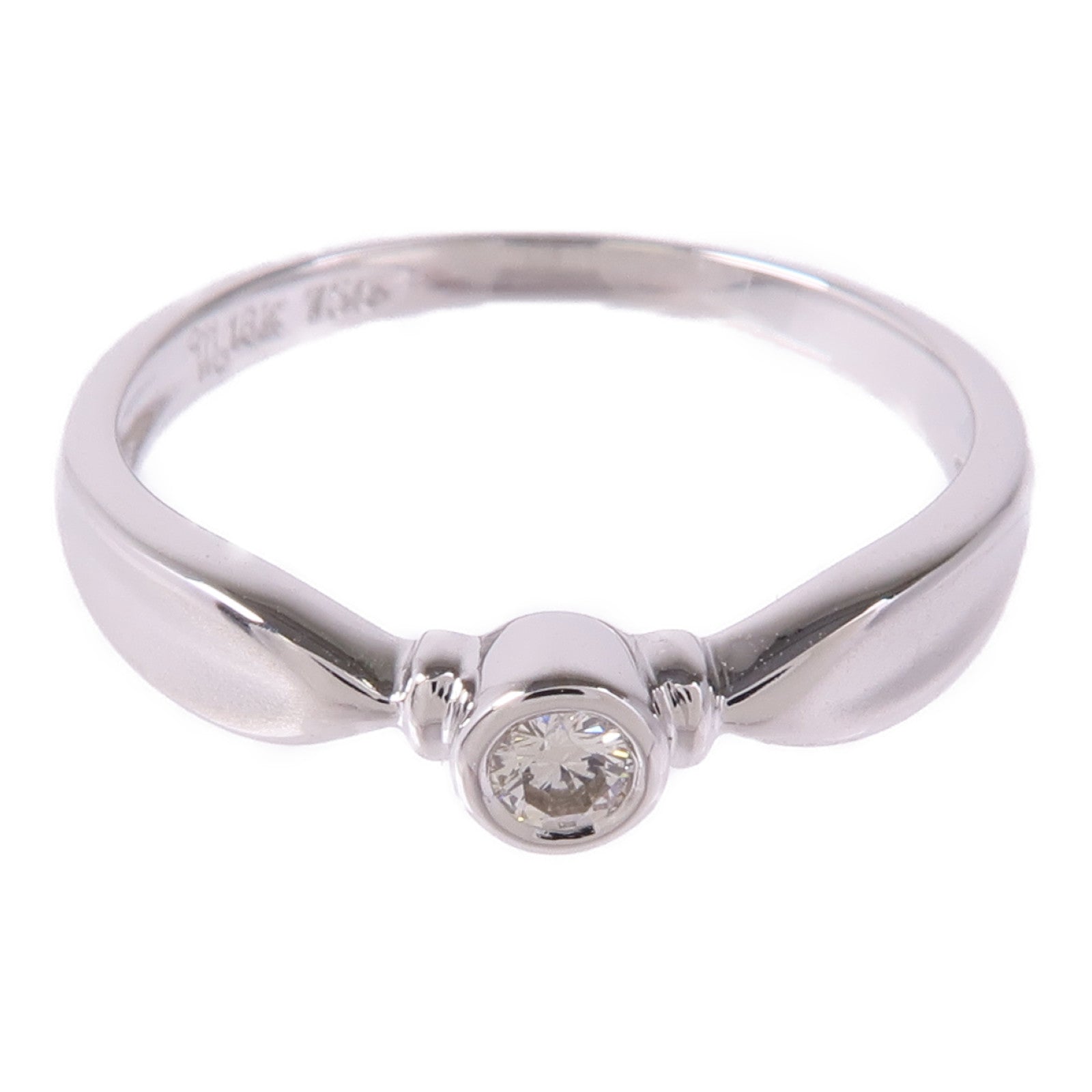 JEWELRY 【激減優惠】18K白金Diamond Ring鑽石戒指US#6