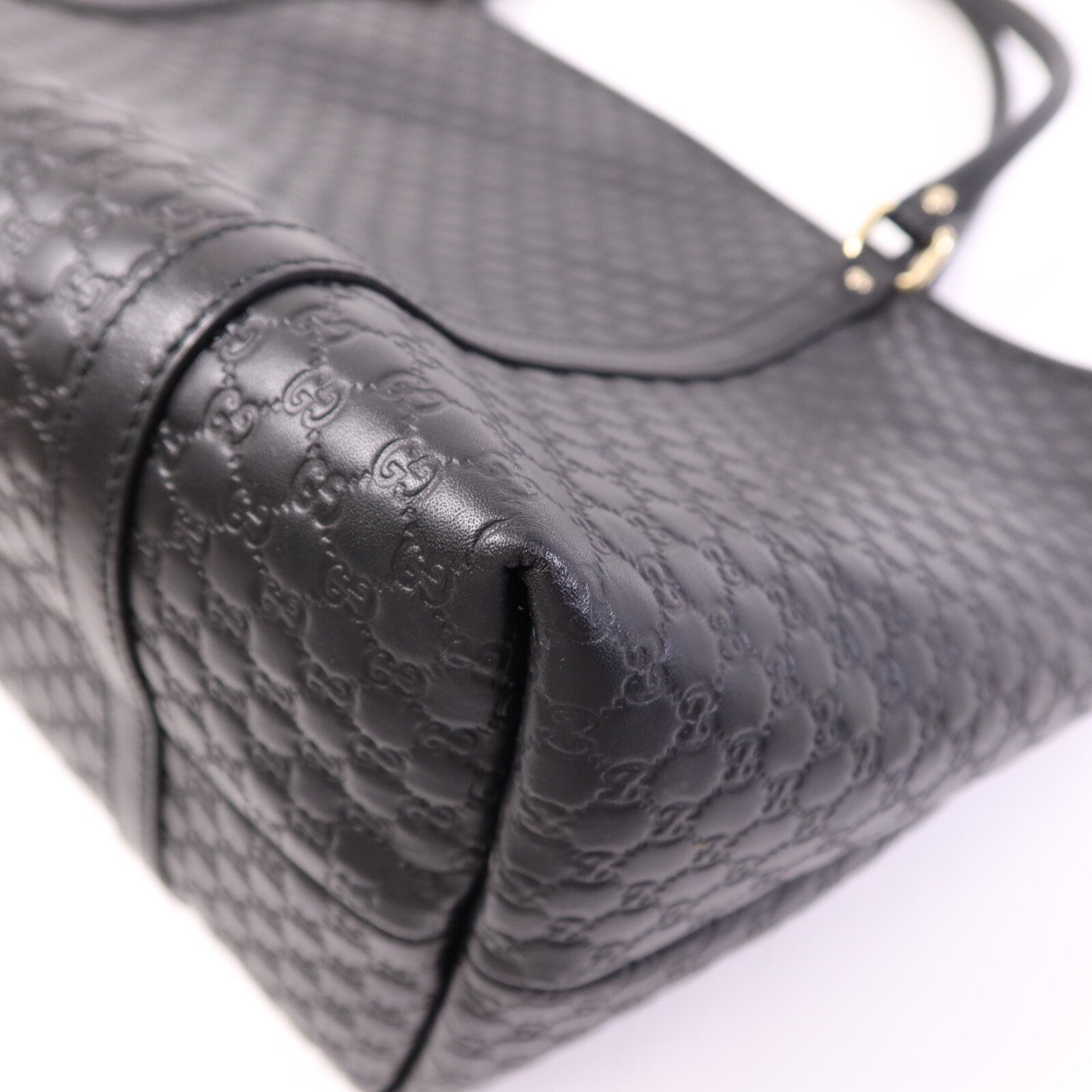 GUCCI 牛皮皮革Tote Bag金扣手挽袋