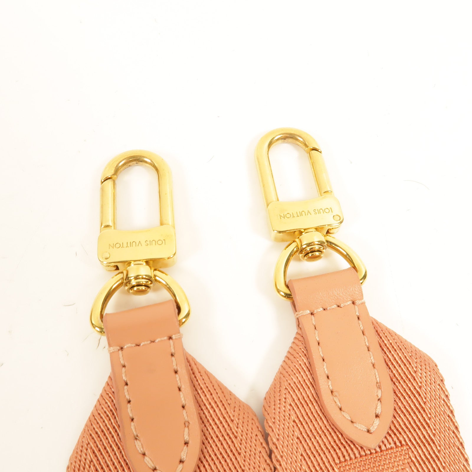 LOUIS VUITTON Monogram Petite Malle Souple金扣手挽肩背兩用袋棕色/粉紅色