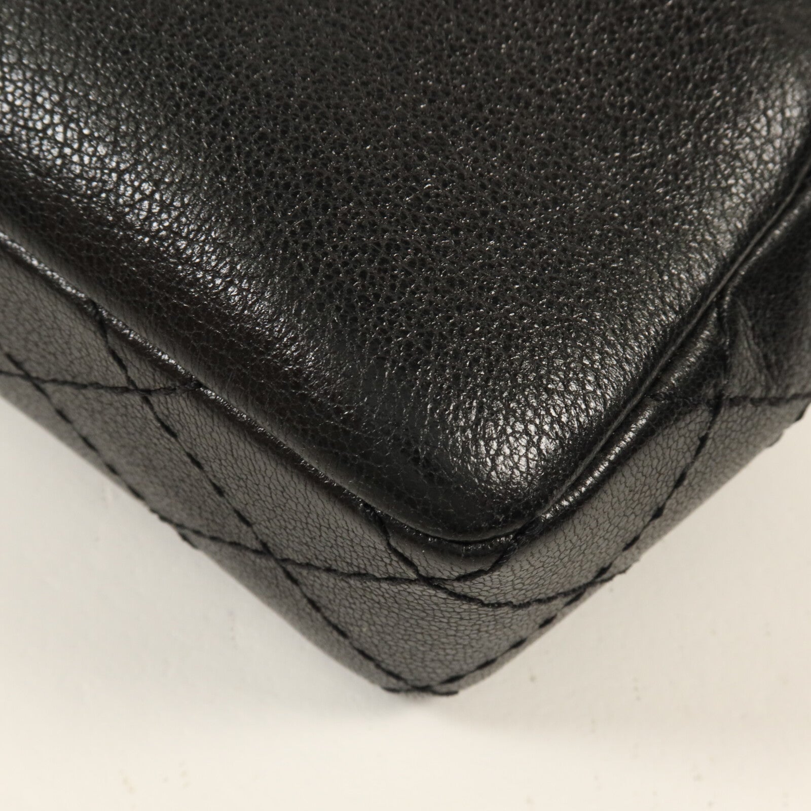 CHANEL 牛皮皮革Chain Shoulder鏈帶肩背袋