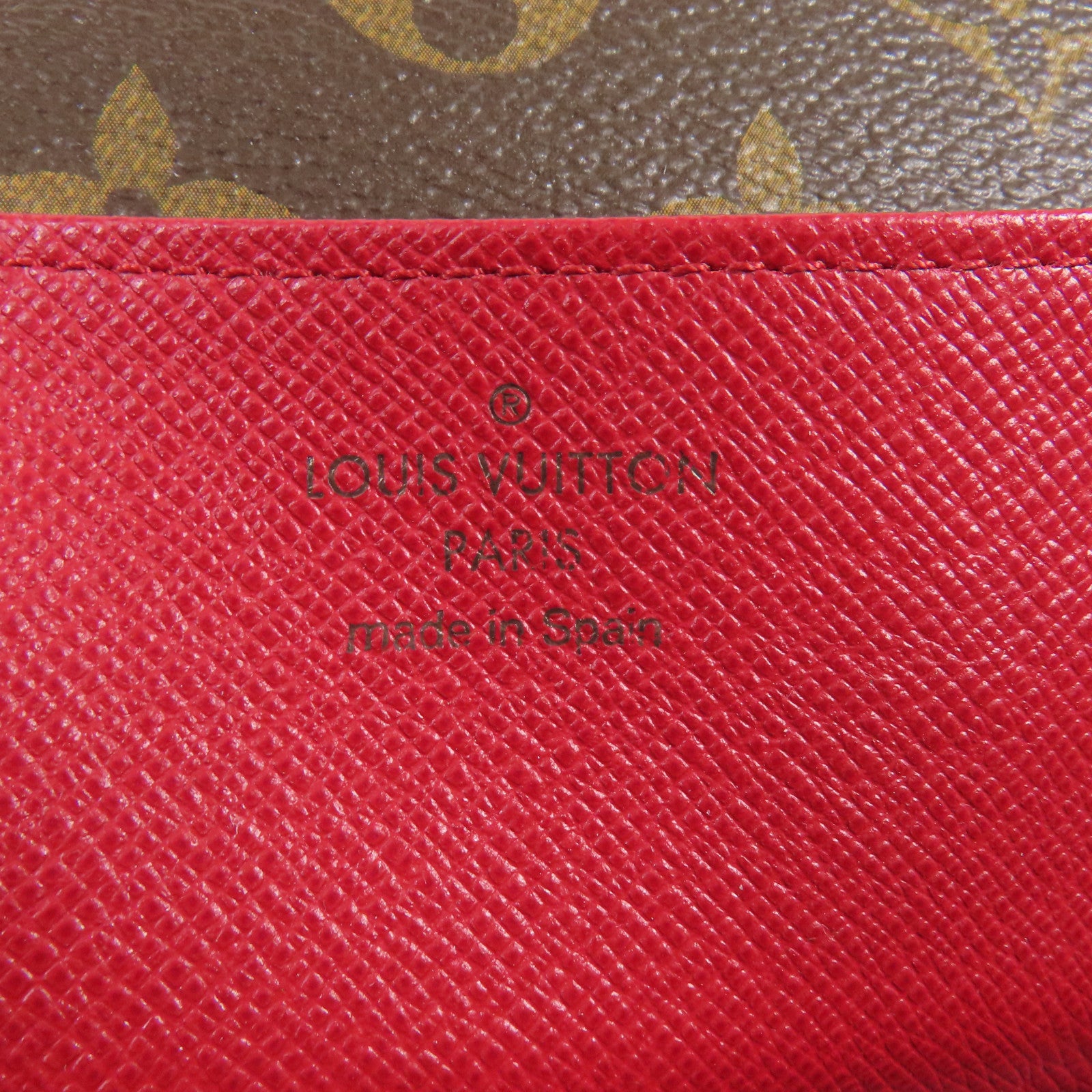 LOUIS VUITTON 【激減優惠】Monogram Emilie Long Wallet金扣長錢包