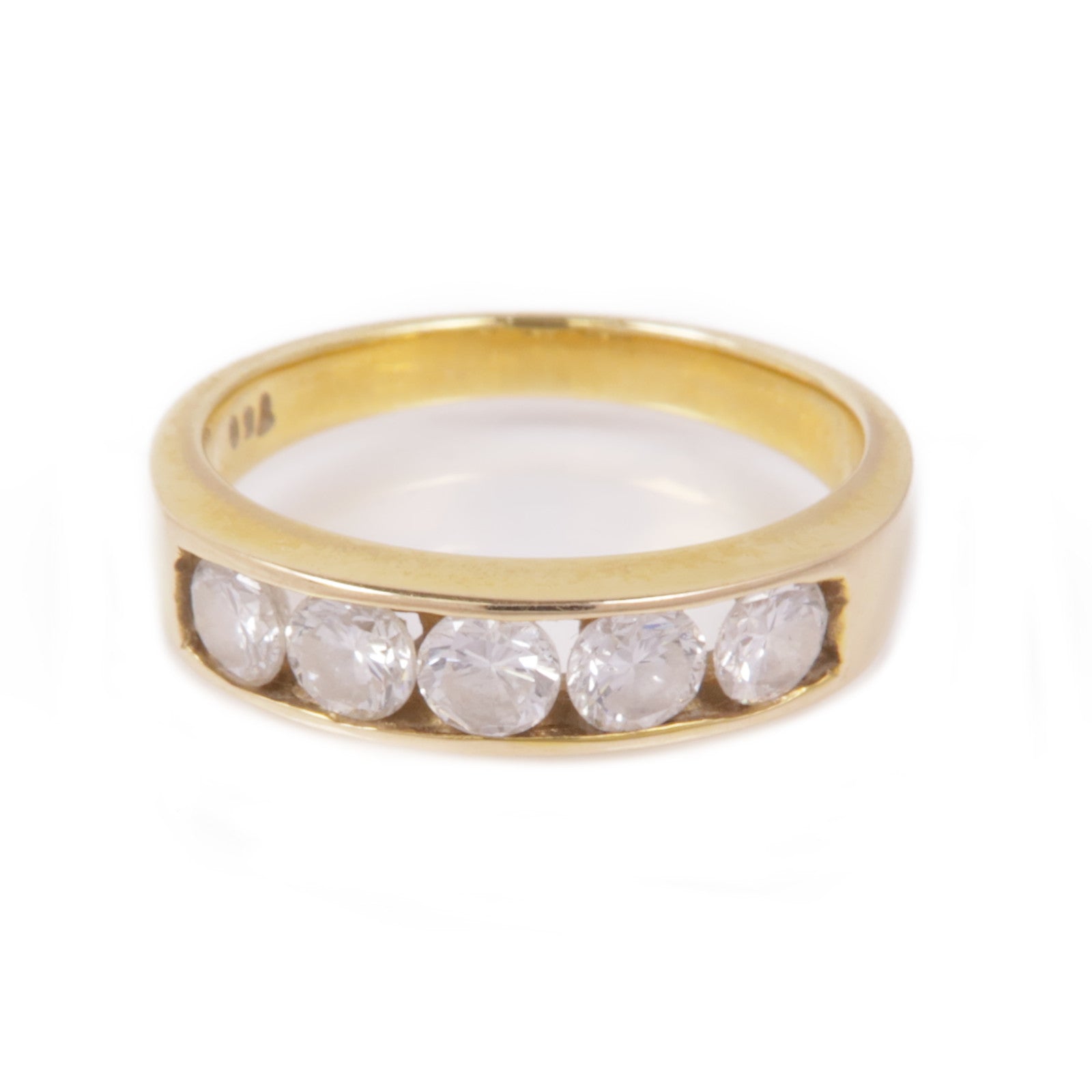 JEWELRY 18K黃金Diamond Ring鑽石戒指US#5.5