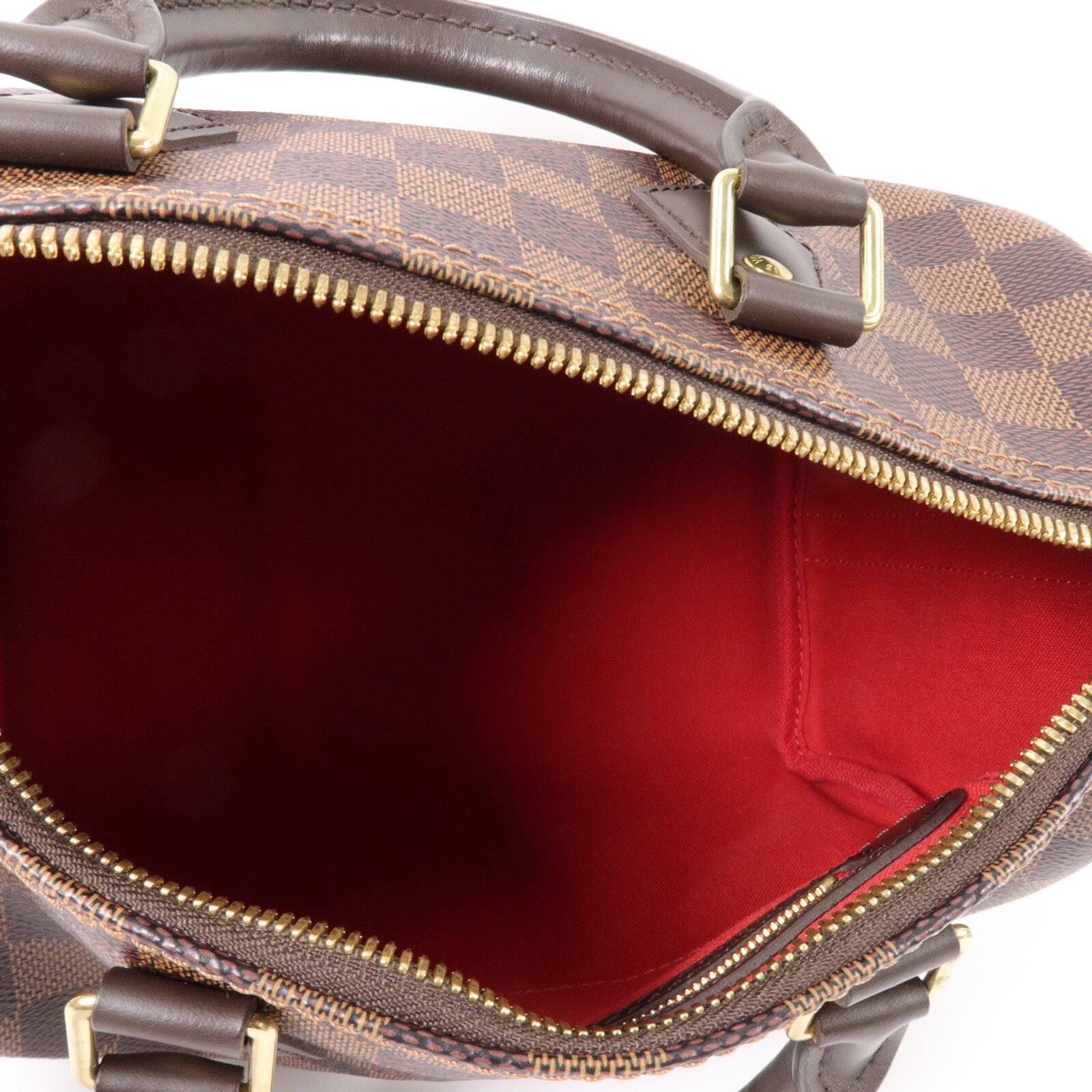 LOUIS VUITTON Damier Speedy Bandouliere 25手挽肩背兩用袋