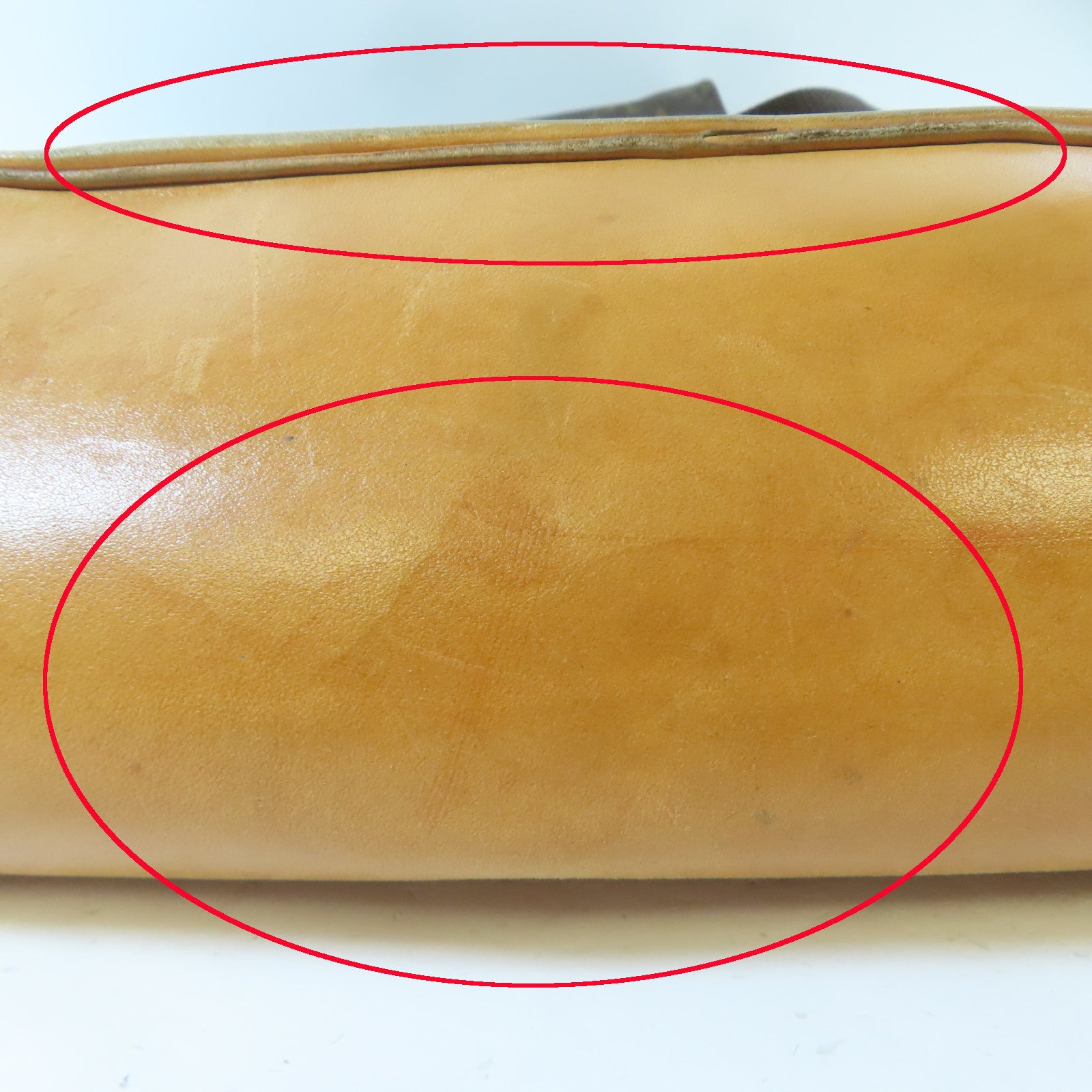 LOUIS VUITTON Monogram Montsouris GM金扣背包啡色