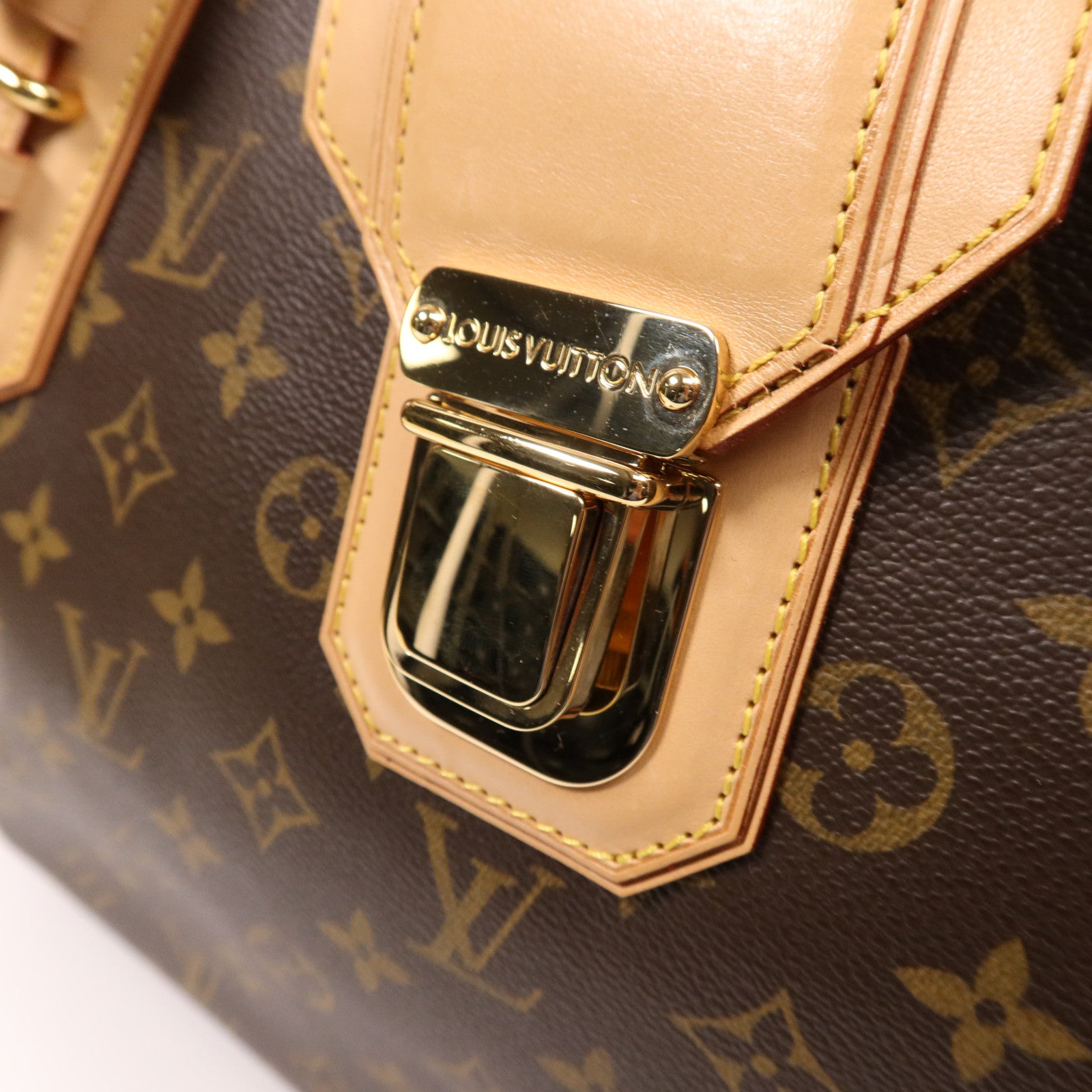 LOUIS VUITTON Monogram Griet金扣肩背袋