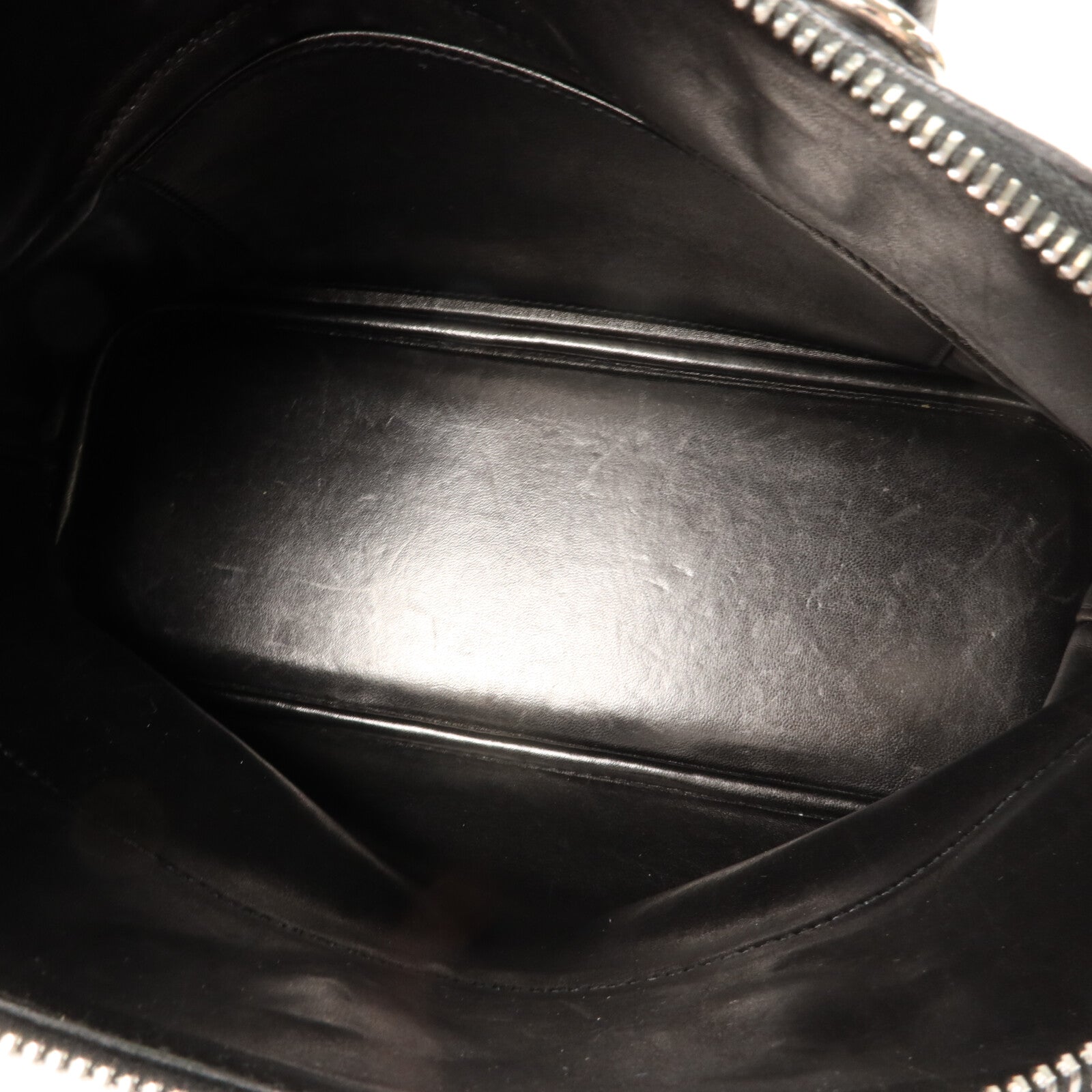 HERMES Clemence皮革Bolide 31手挽袋Noir