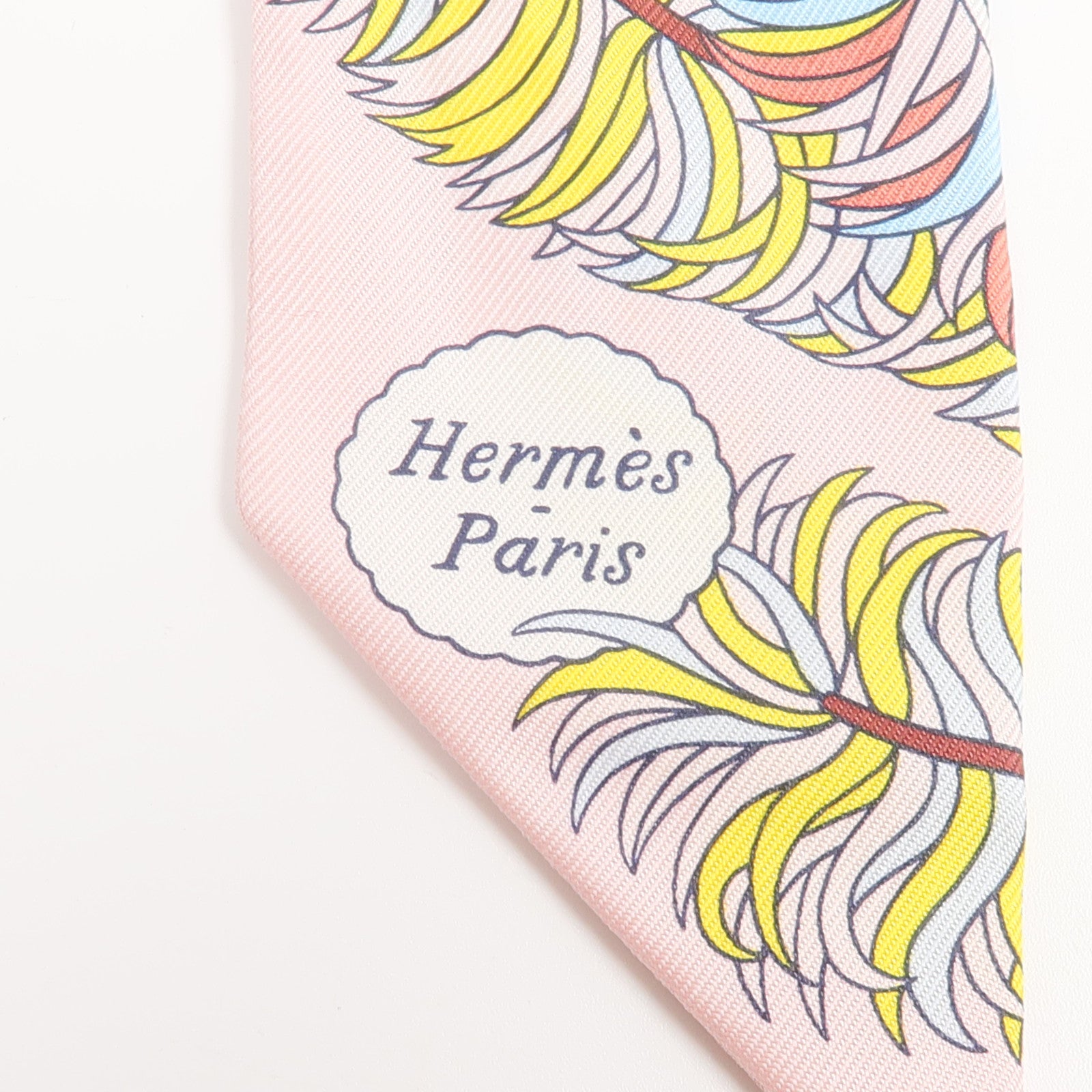HERMES 絲質Twilly絲巾