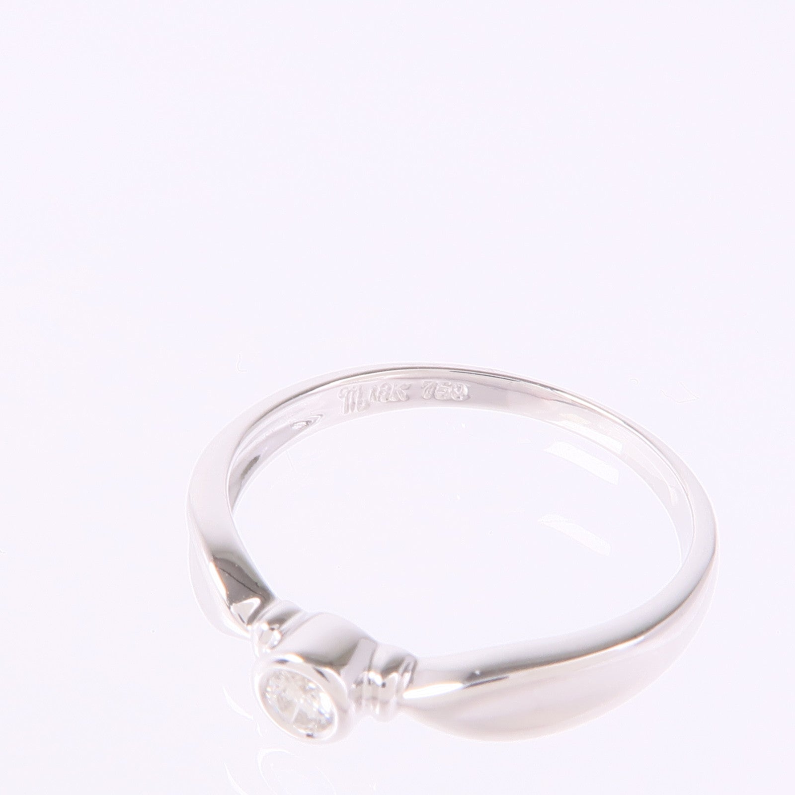 JEWELRY 【激減優惠】18K白金Diamond Ring鑽石戒指US#6