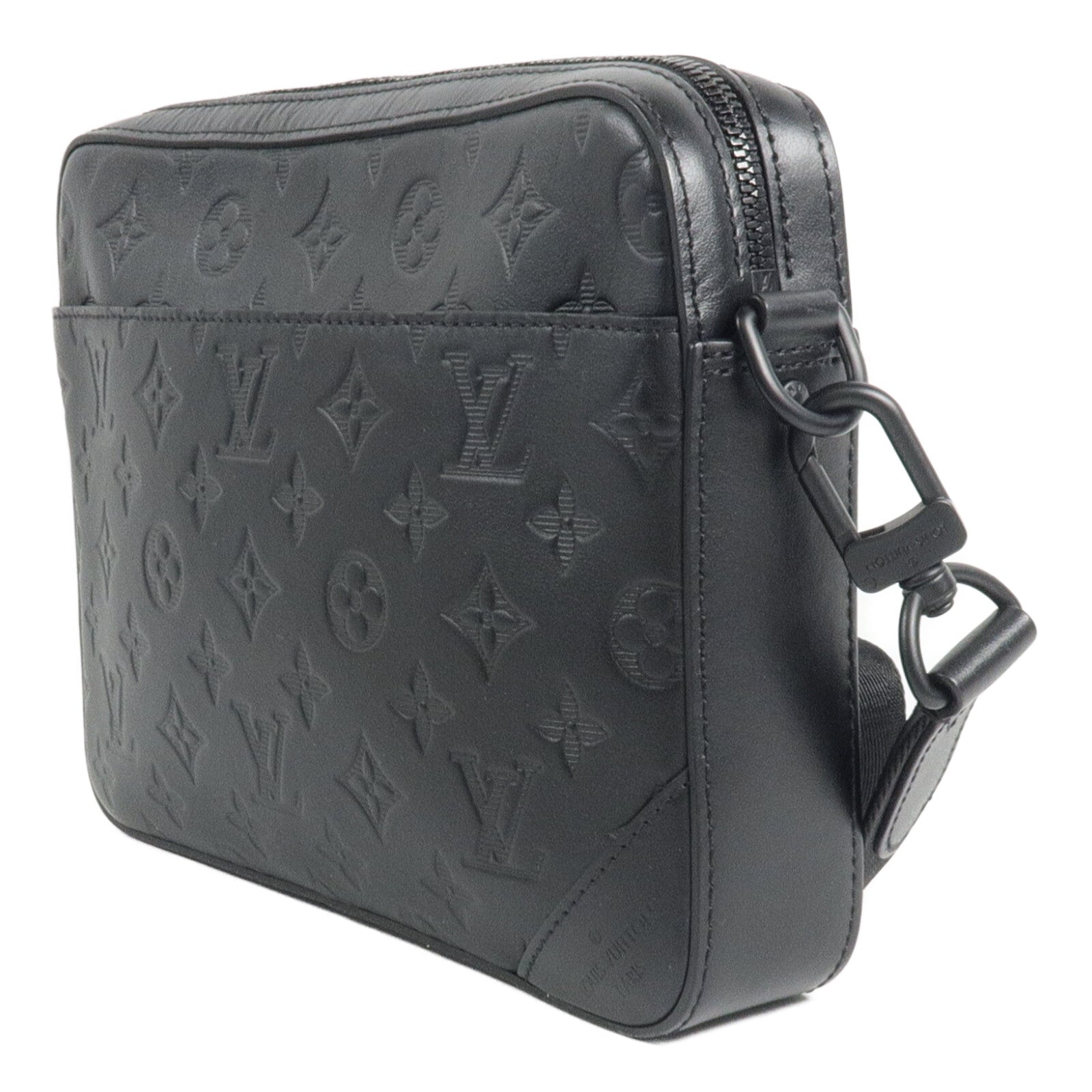 LOUIS VUITTON Monogram Shadow Trio Messenger肩背袋