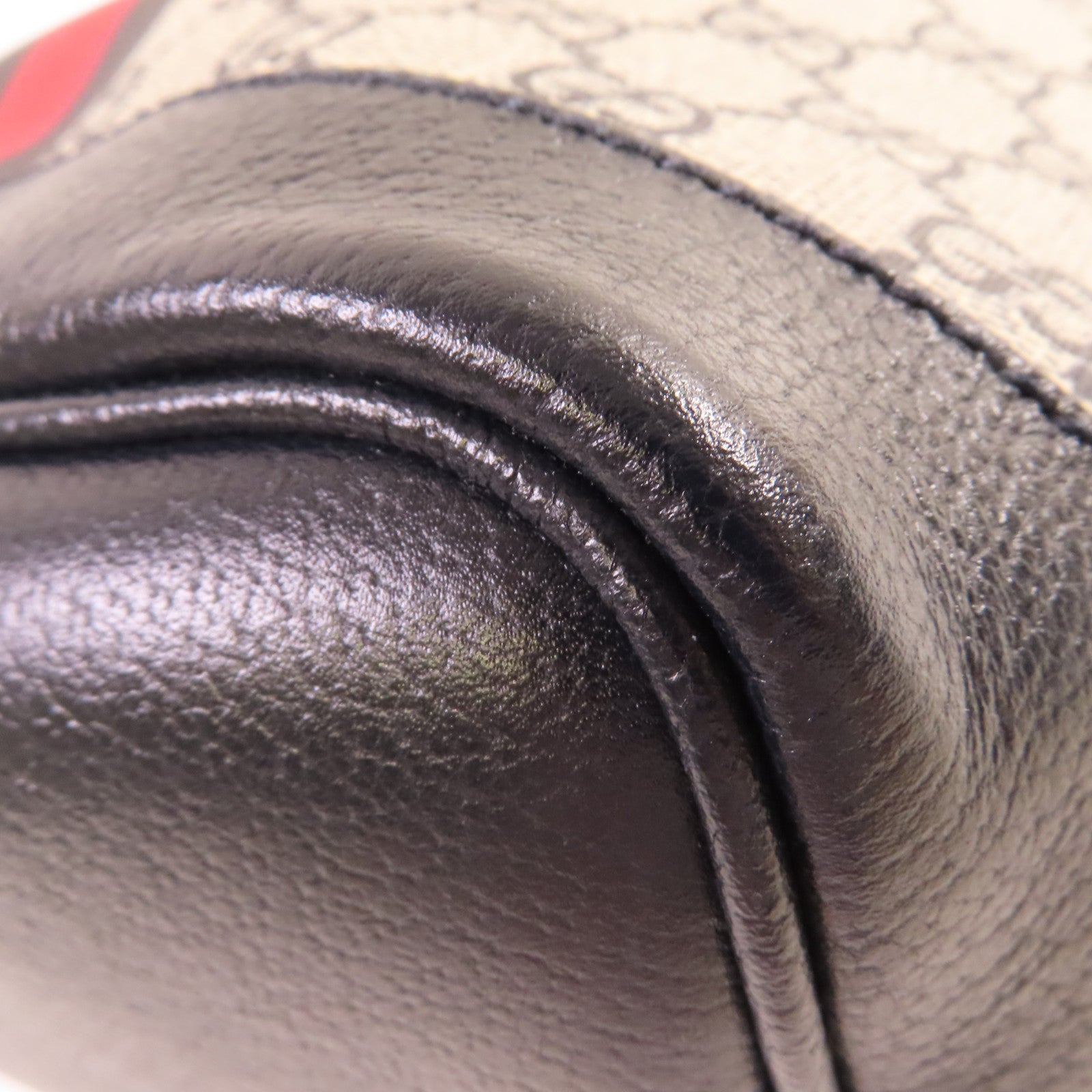 GUCCI 塗層帆布Ophidia Small Tote Bag手挽袋啡色/寶藍色