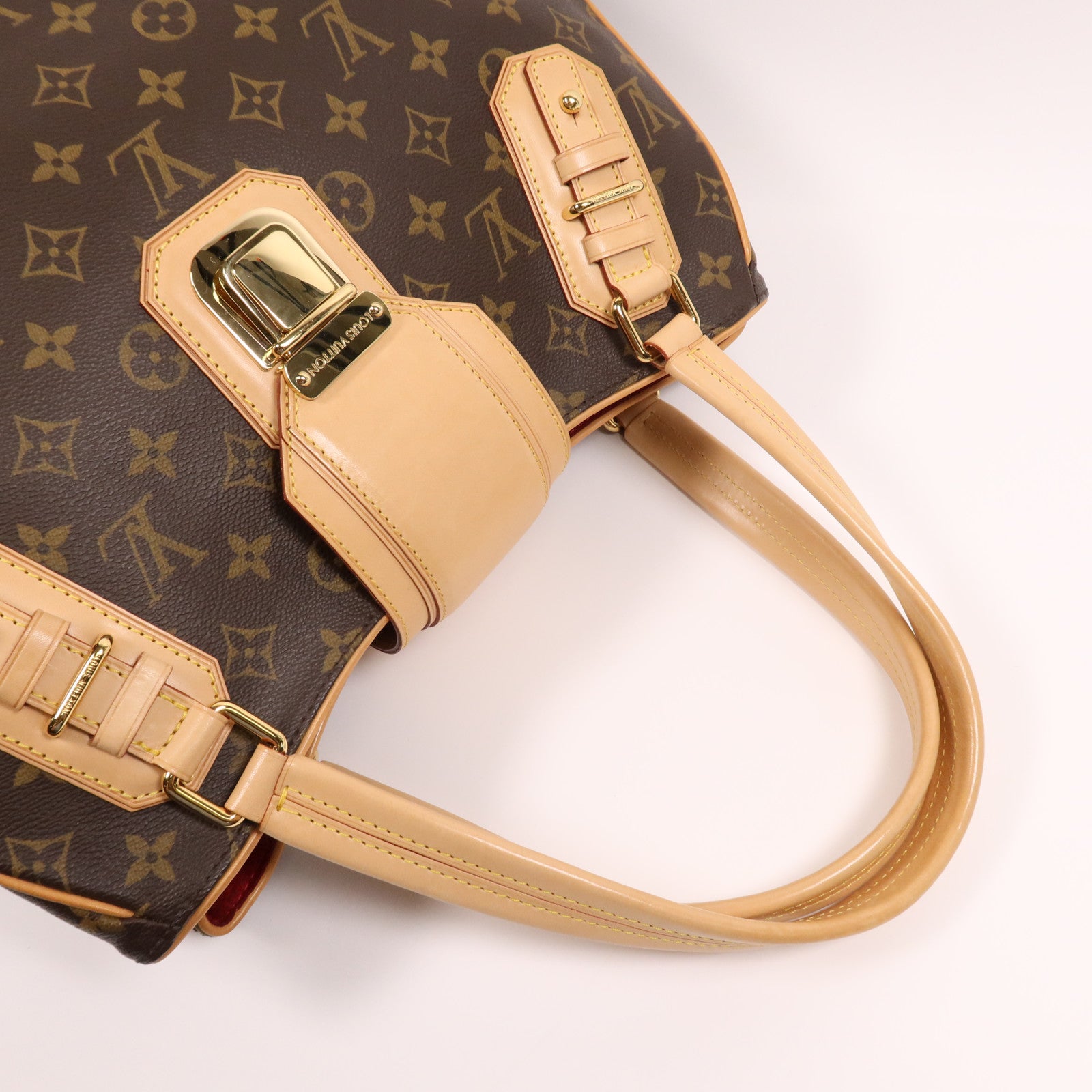 LOUIS VUITTON Monogram Griet金扣肩背袋