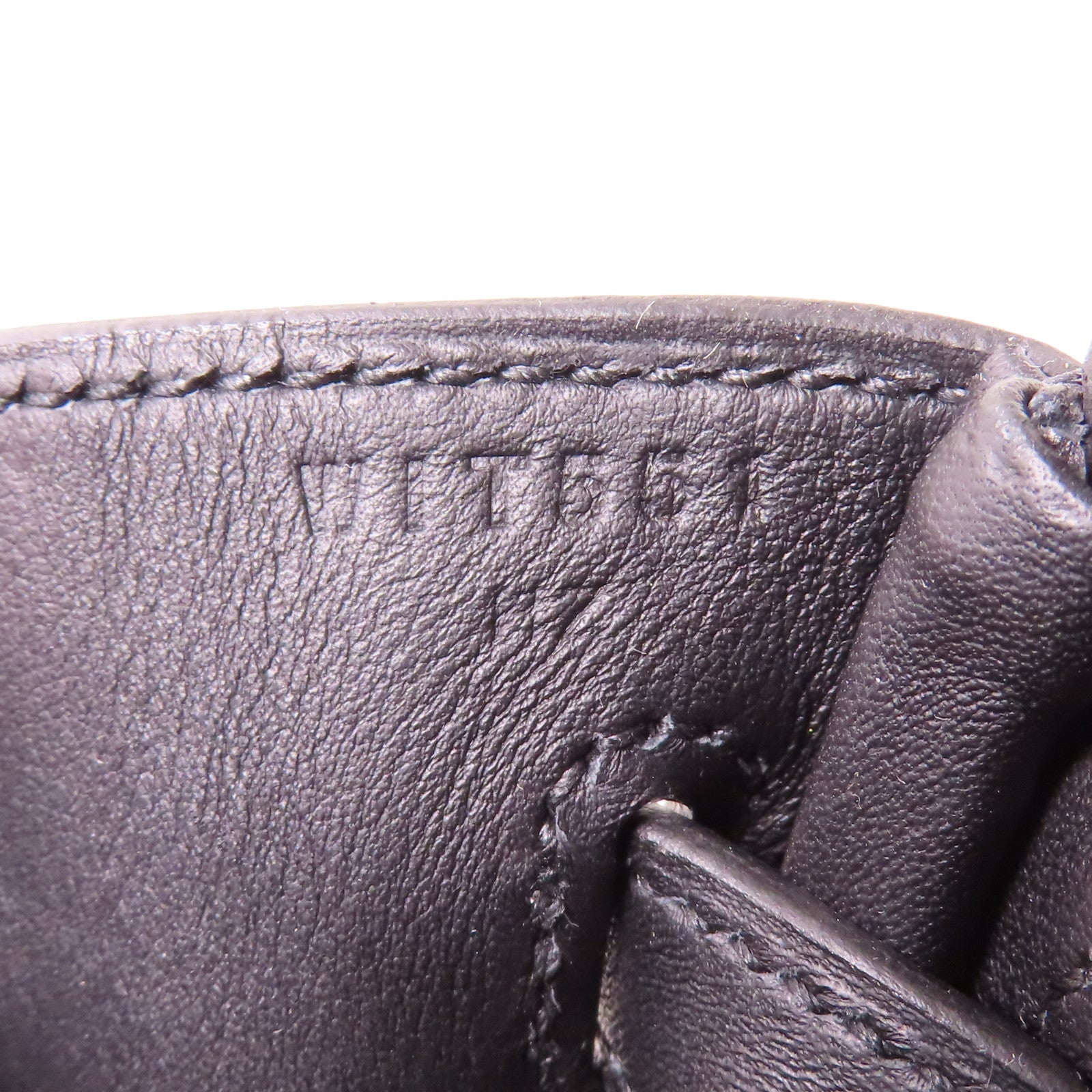 HERMES Swift皮革/Toile Birkin 25金扣手挽袋Noir/Blue Egee