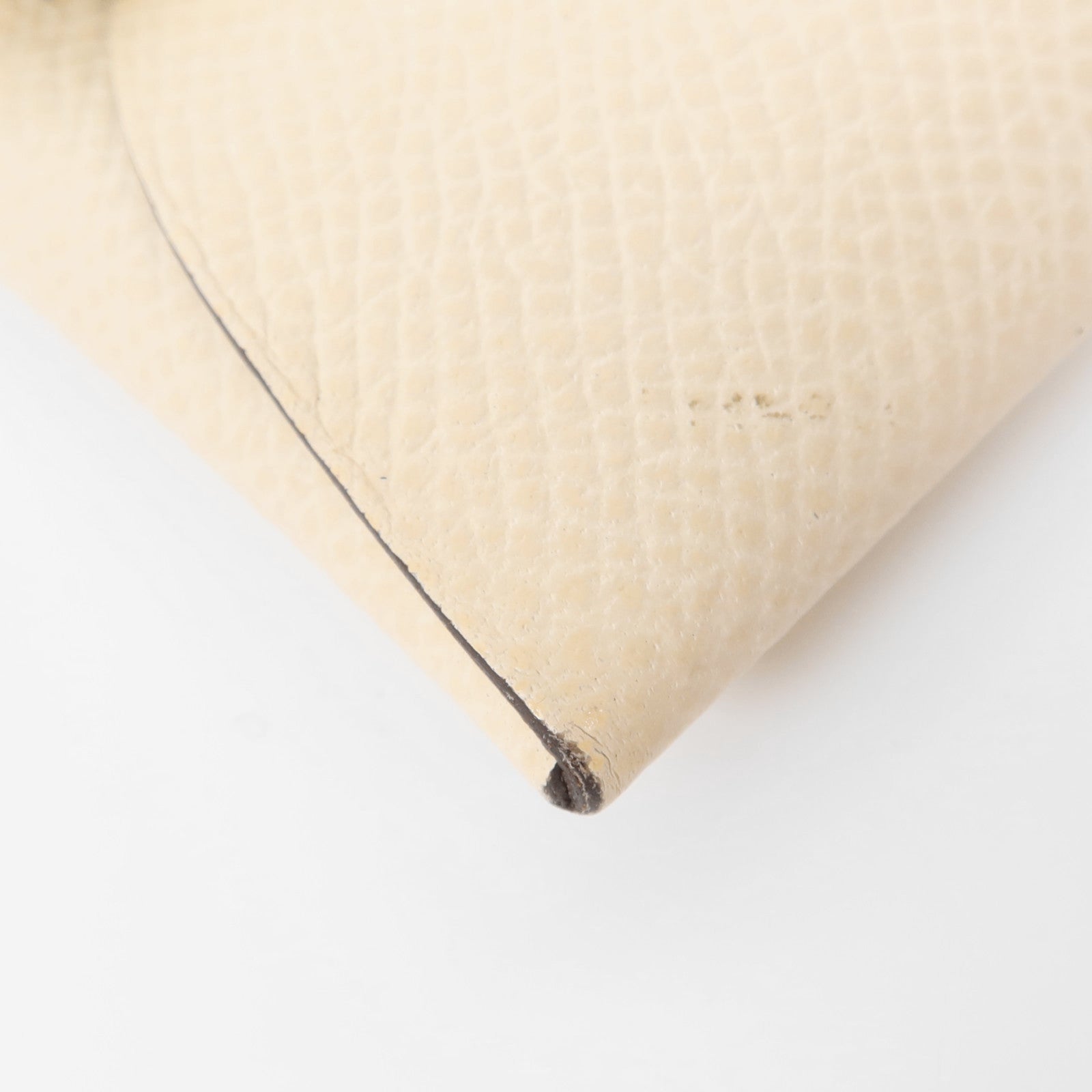 HERMES Epsom皮革Bastia銀扣零錢包Nata