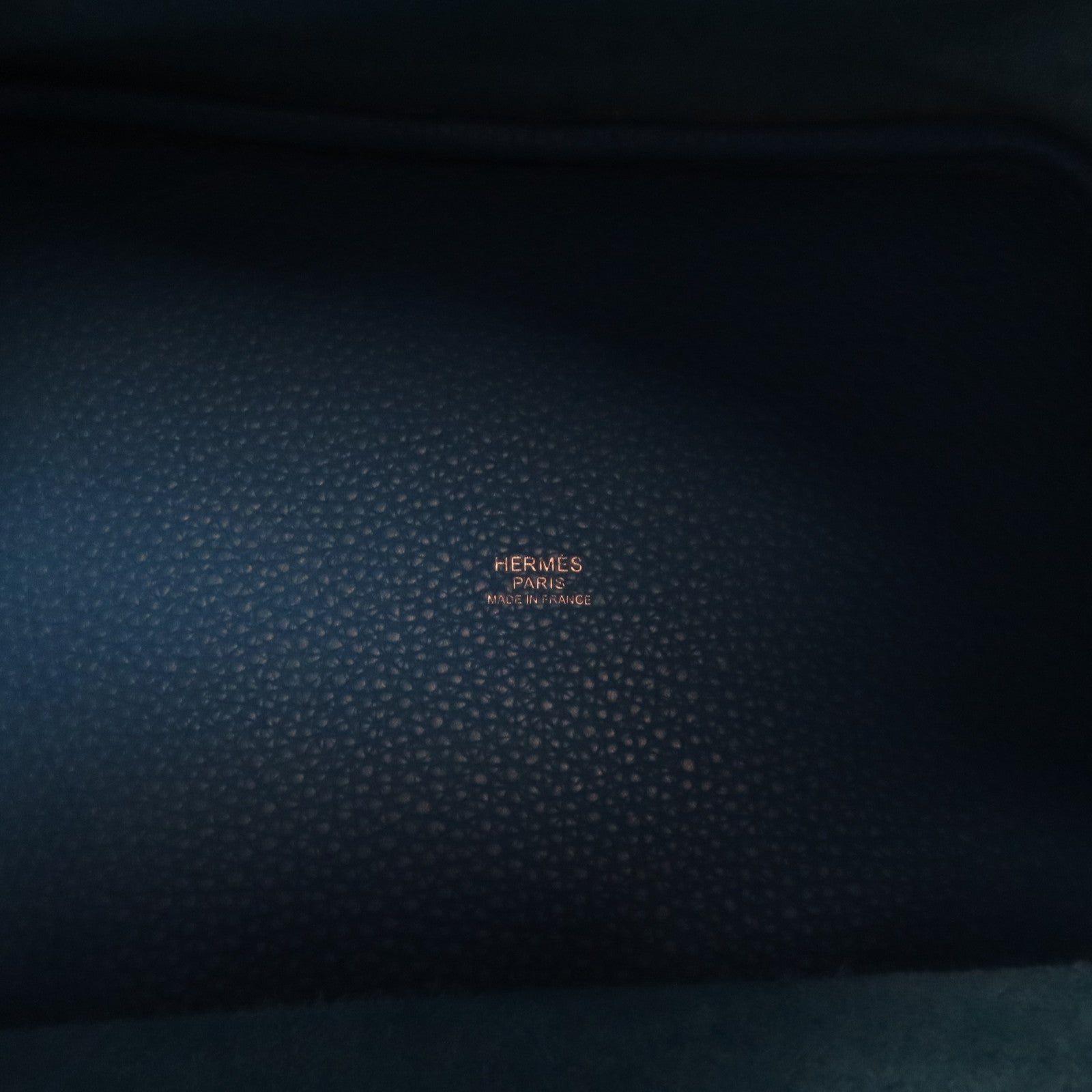 HERMES 【激減優惠】Clemence皮革Picotin MM銀扣手挽袋Mykonos