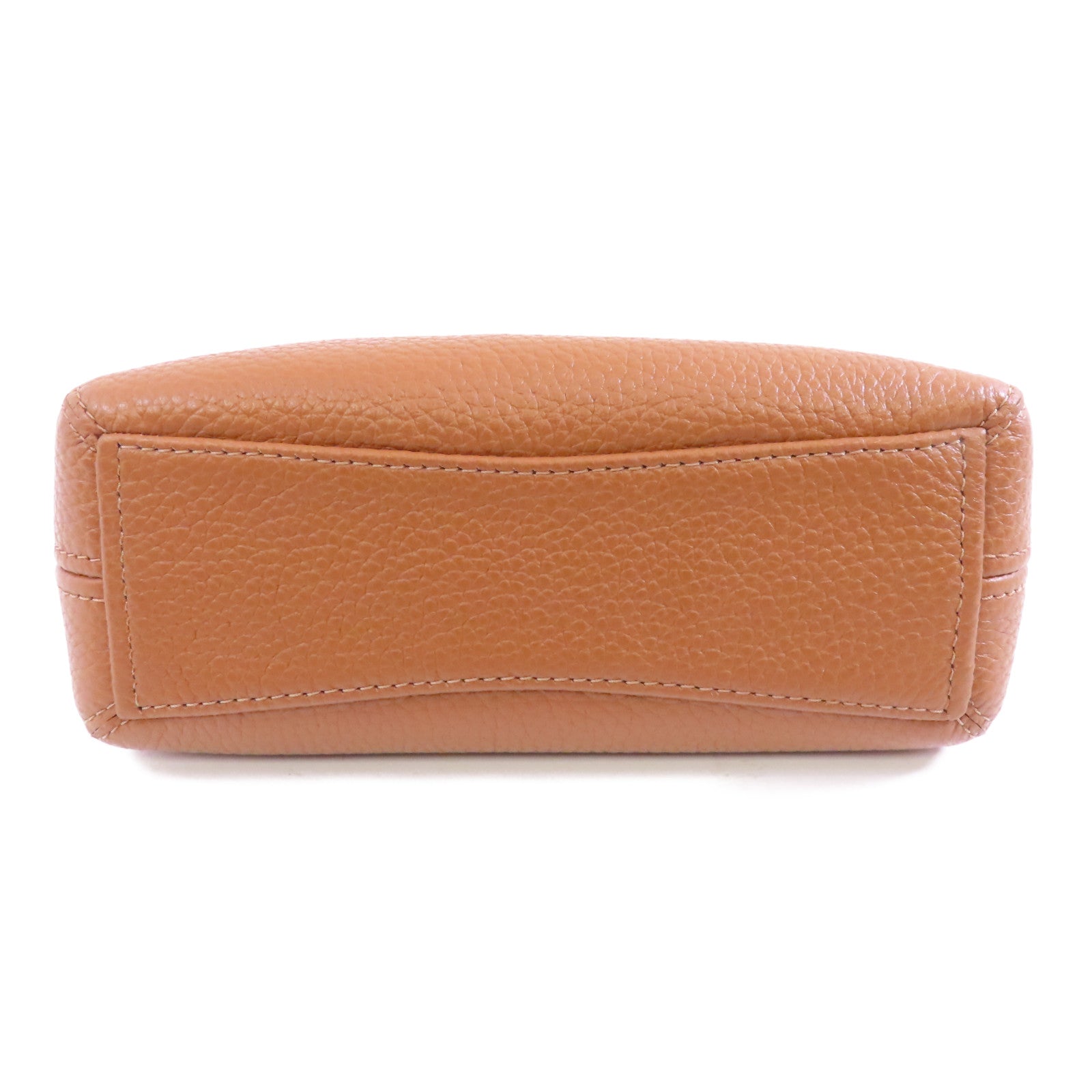 Kate Spade 牛皮皮革Shoulder Bag金扣肩背袋棕色