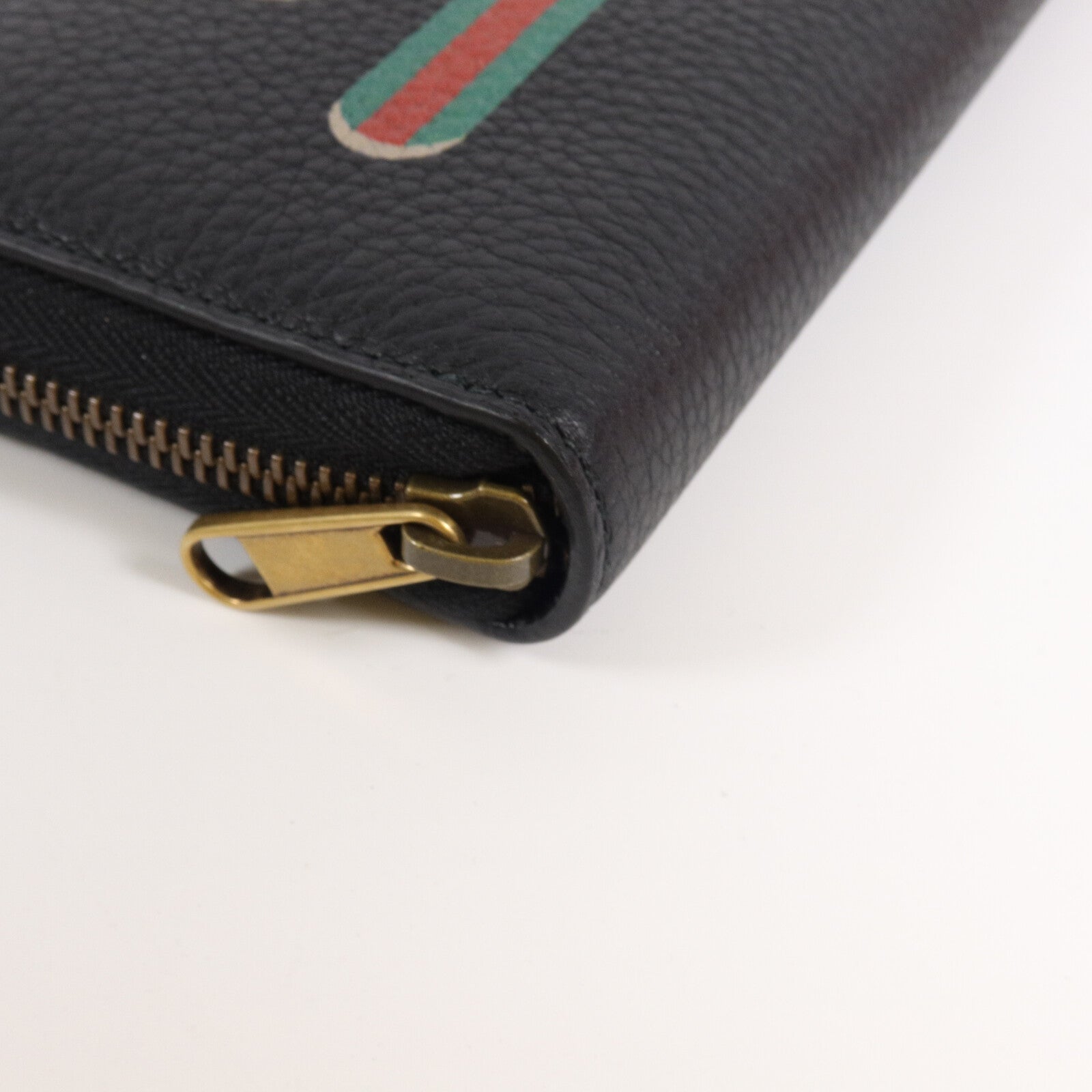 GUCCI 牛皮皮革Zip Around Long Wallet長錢包