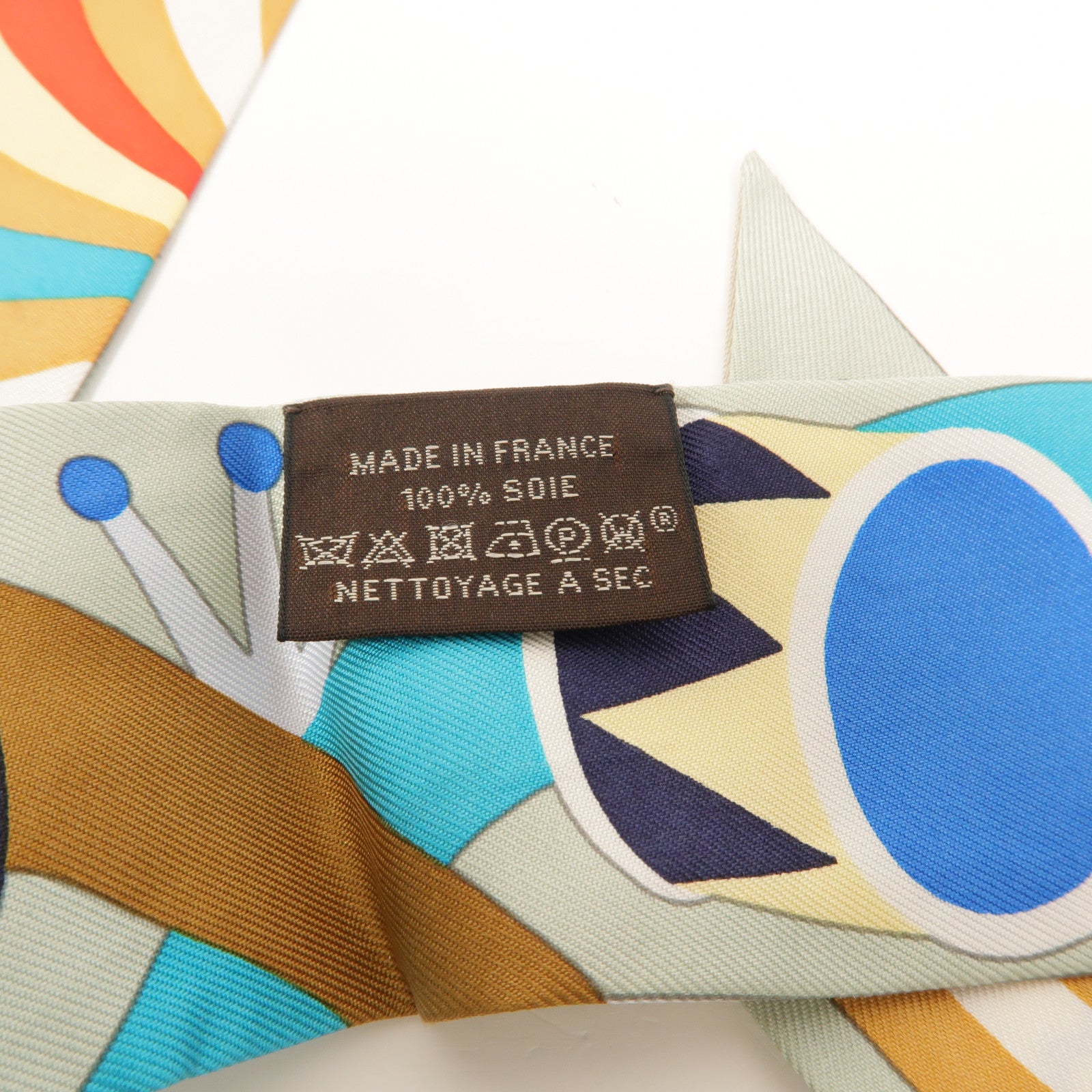 HERMES 絲質Twilly絲巾