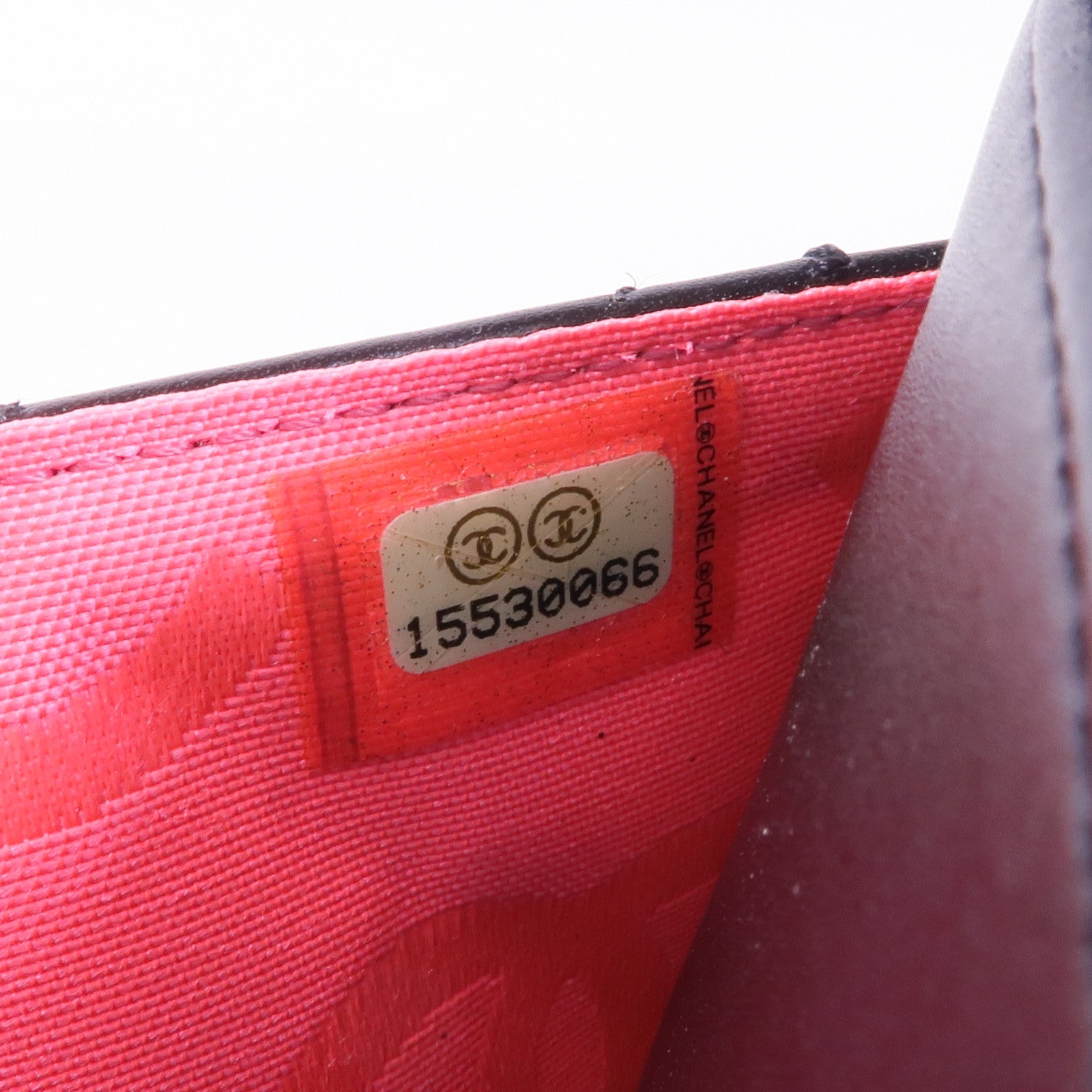 CHANEL 牛皮皮革Cambon Wallet On Chain銀扣鏈帶肩背袋