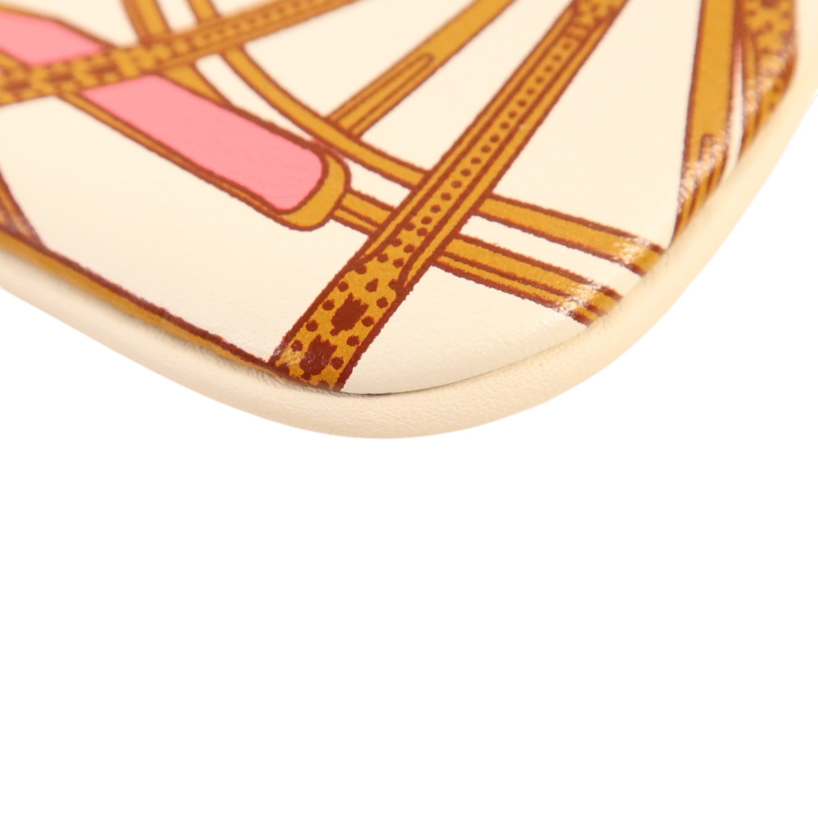 HERMES Swift皮革Carre Pocket Pouch銀扣手拿包