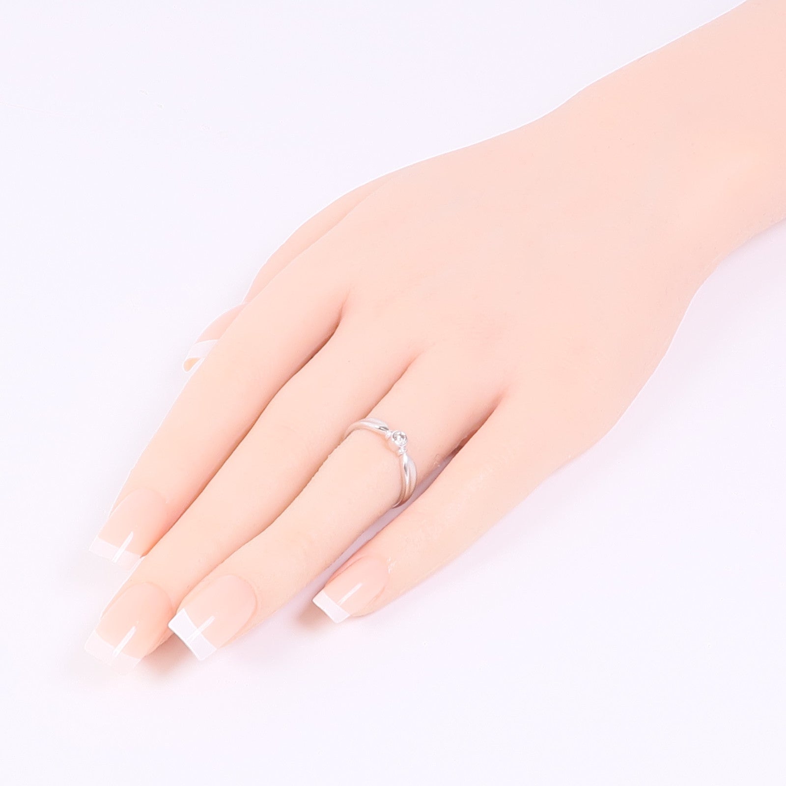 JEWELRY 18K白金Diamond Ring鑽石戒指US#6