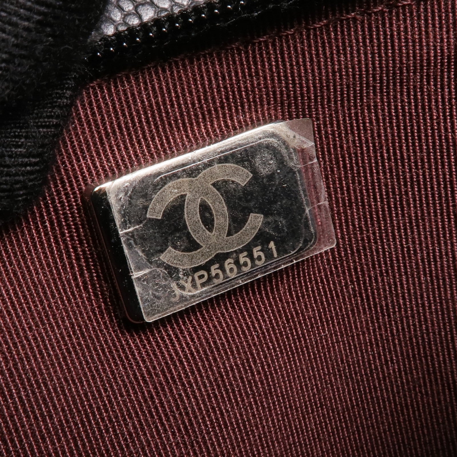 CHANEL 牛皮皮革WOC Wallet On Chain銀扣鏈帶肩背袋