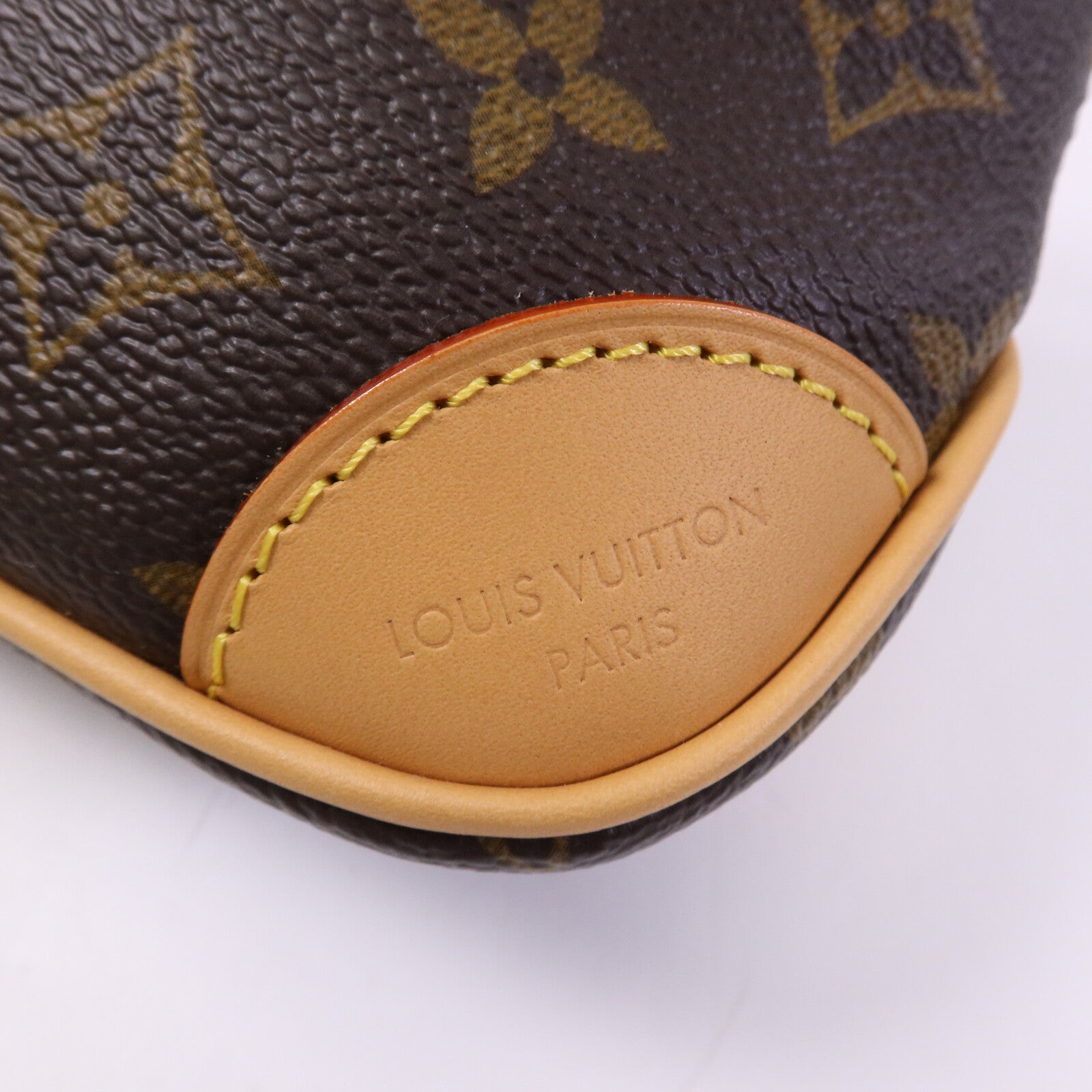 LOUIS VUITTON Monogram Nano Boulogne金扣鏈帶肩背袋