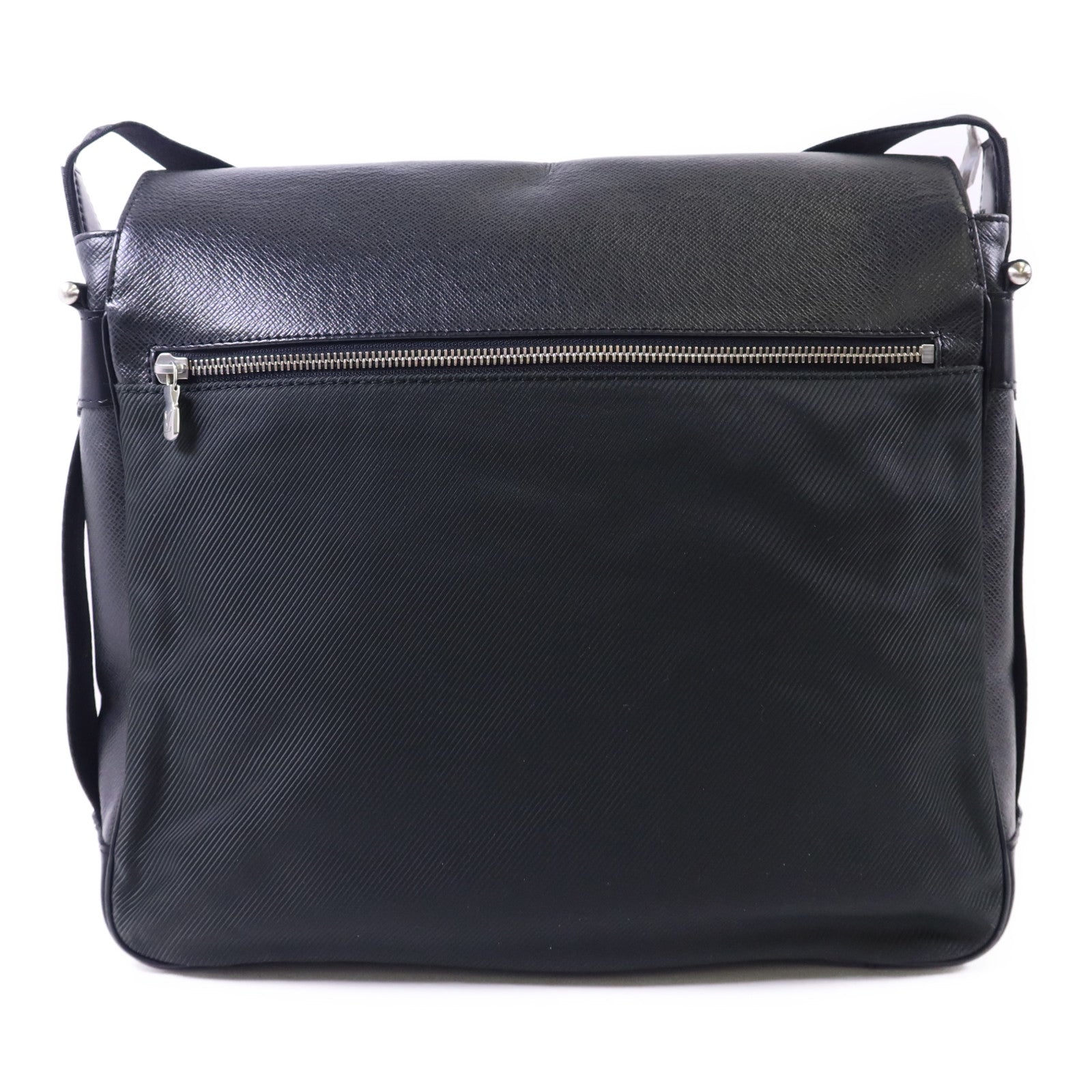 LOUIS VUITTON Taiga Victor金扣肩背袋